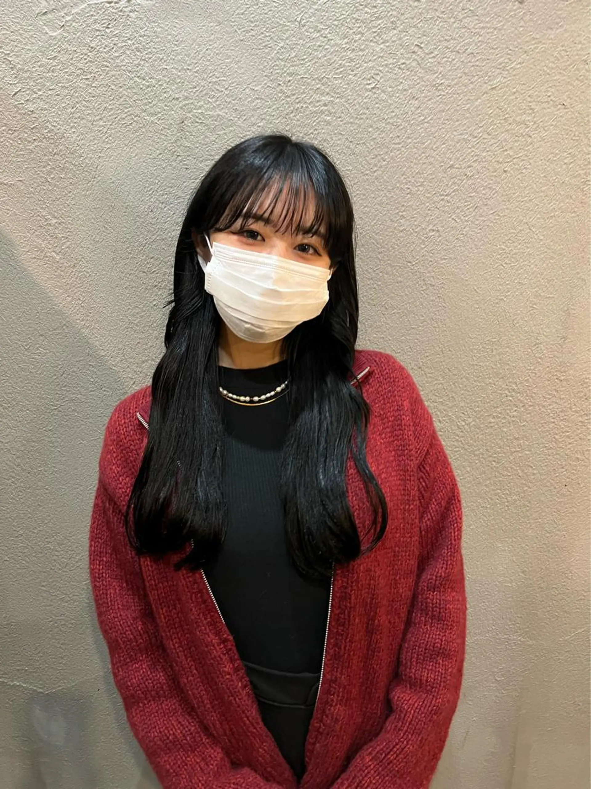 ロング カラー yoke. GARDEN所属・目黒 彩花のヘアスタイル