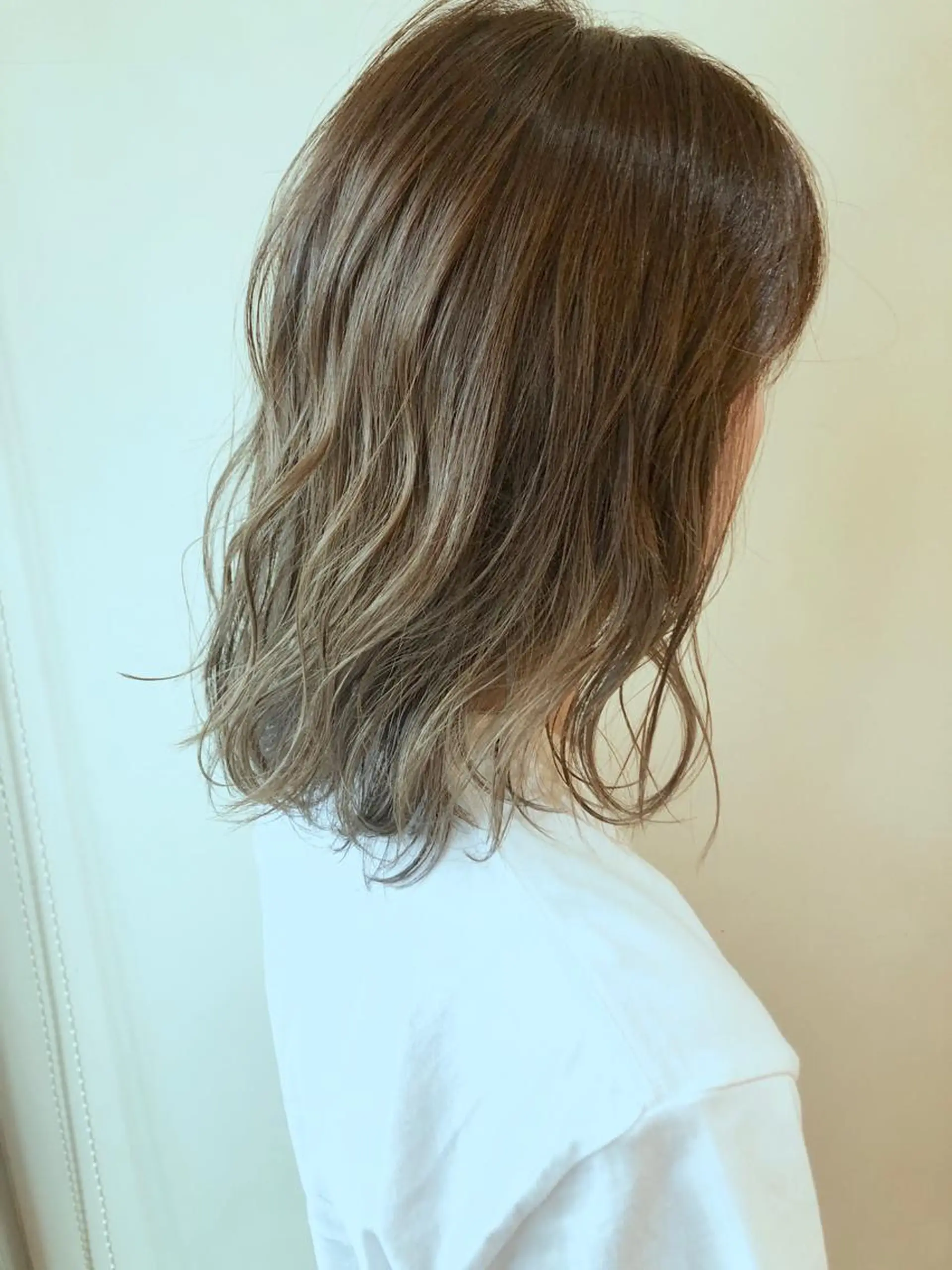 ミディアム ヘアカラー 【髪質改善】 川津翔太のヘアスタイル
