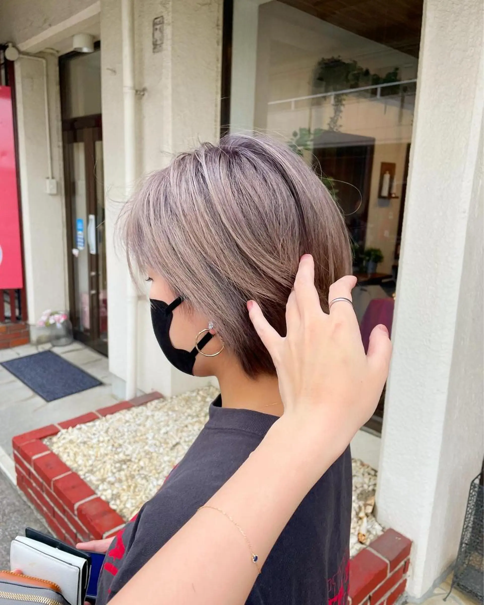 ミディアム ヘアカラー 🌝秦 美羽🌝のヘアスタイル