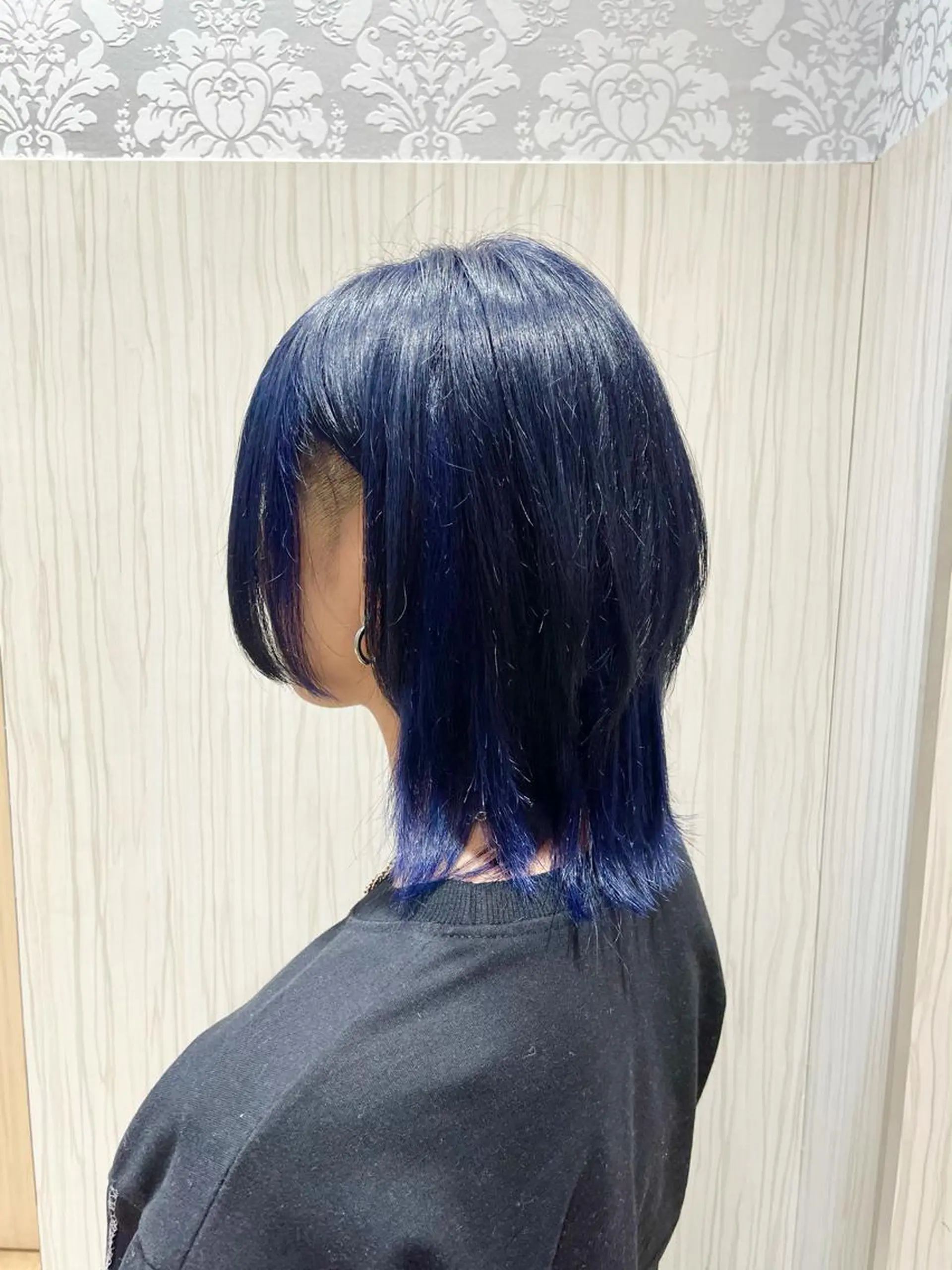 ミディアム カット ヘアカラー 嶋田 ゆきのヘアスタイル