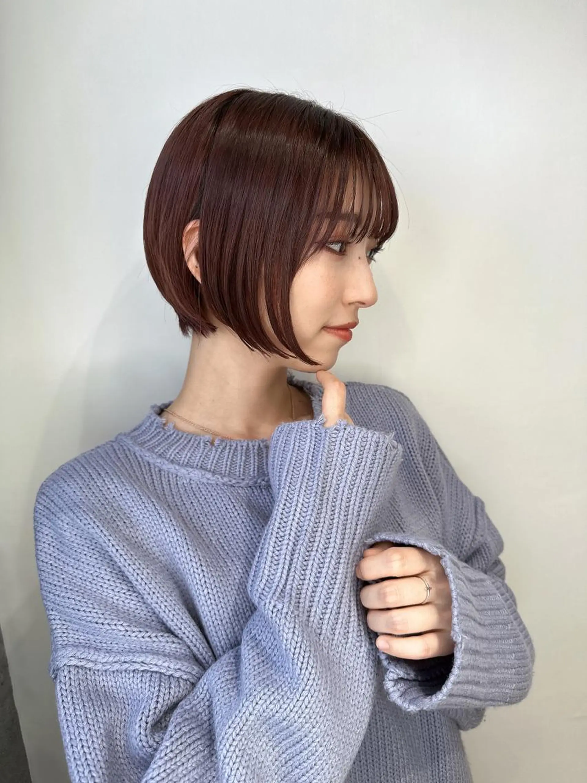 ショート カラー カット 女性が憧れる ショート/角田愛和のヘアスタイル