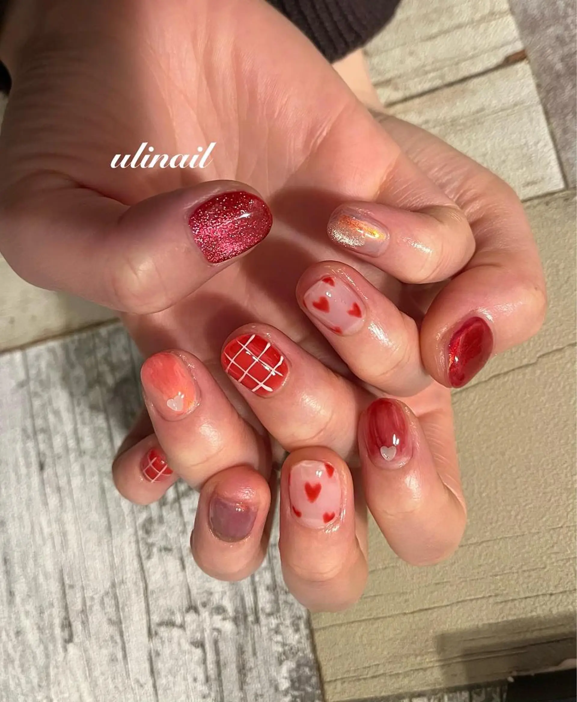 ネイル ハンドネイル ulinail （ウリネイル）のネイルデザイン