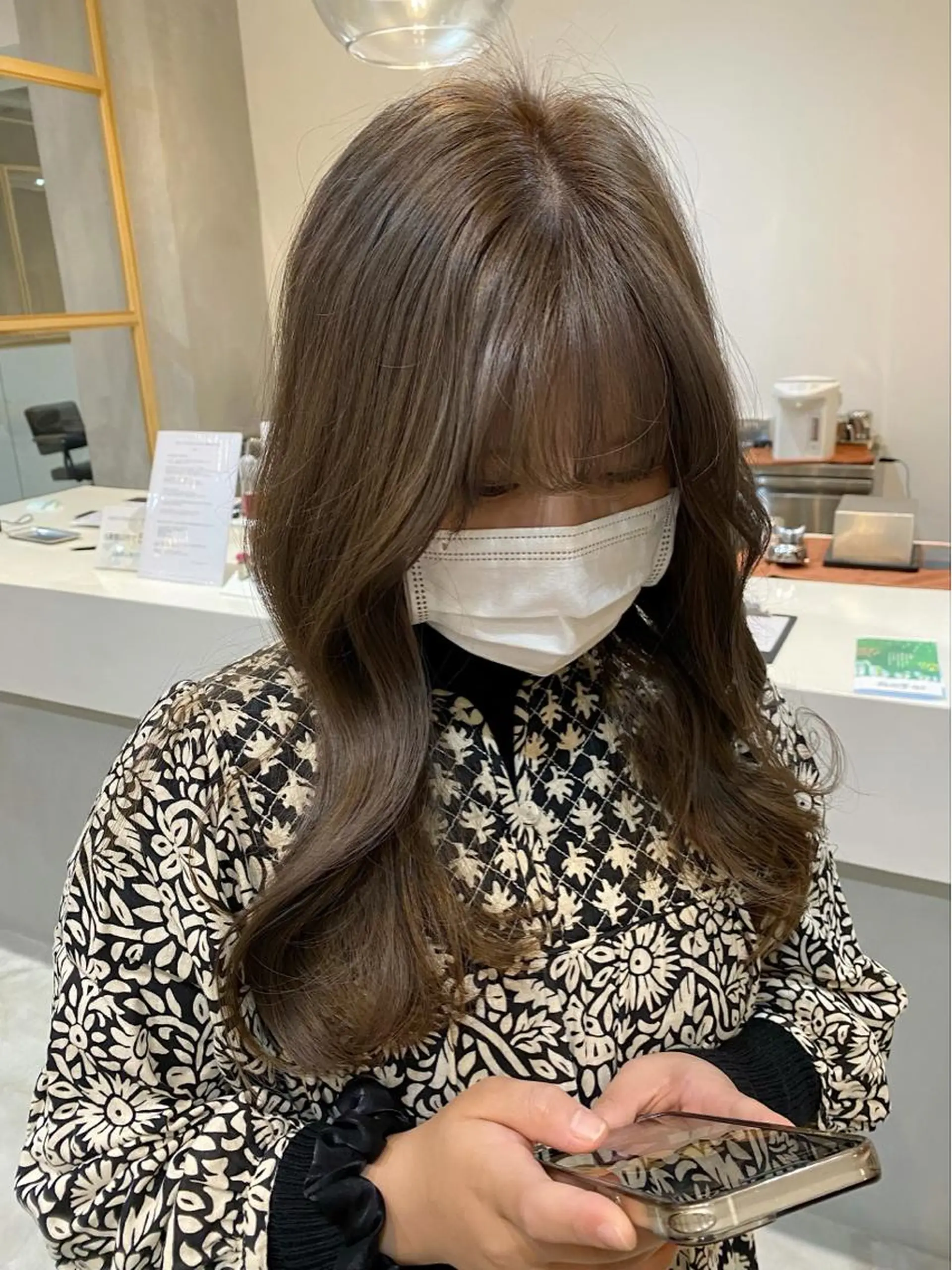 ロング カット ヘアカラー 🌼FERIA梅田 shiho🌼のヘアスタイル