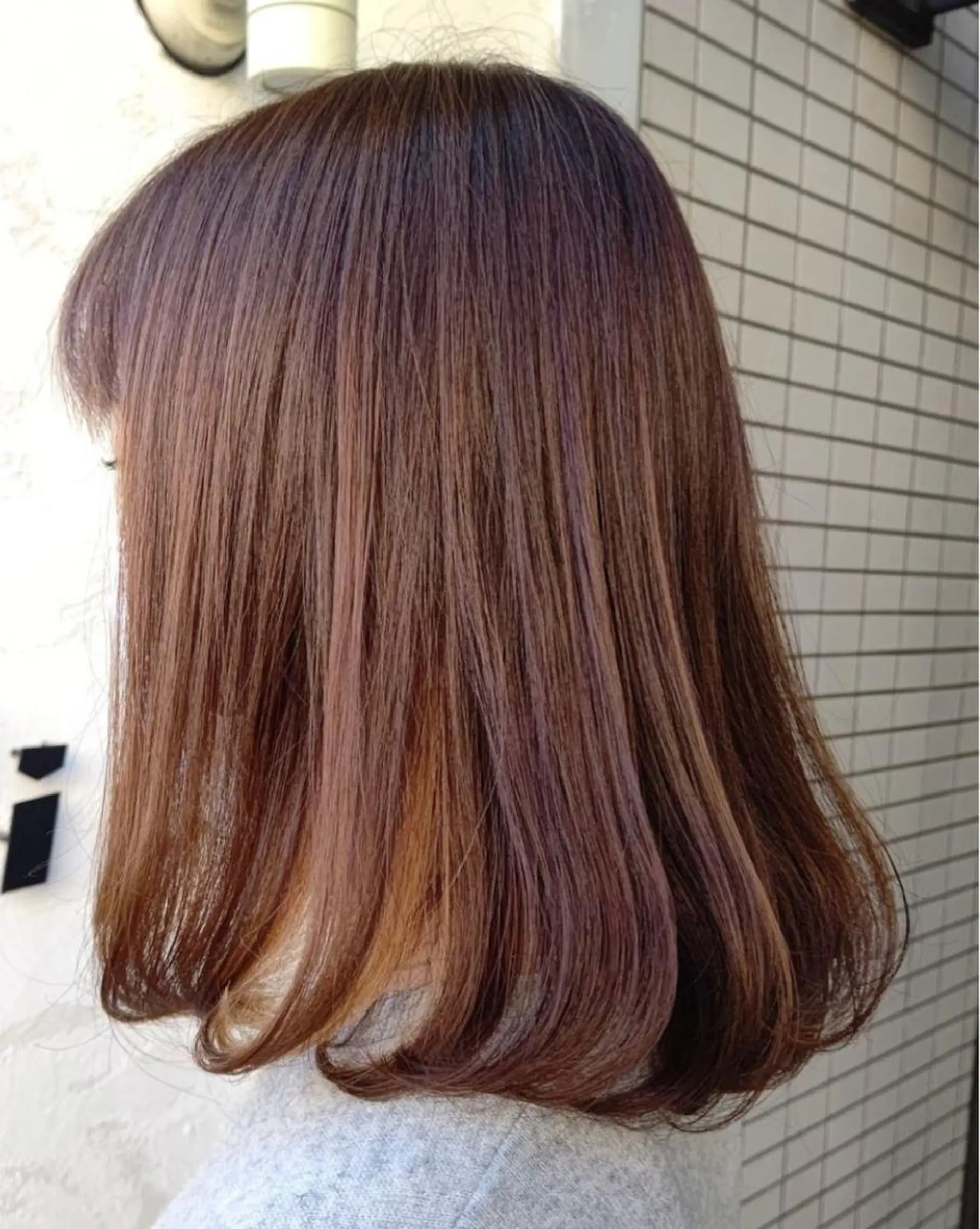 パーマ カット ヘアカラー トリートメント k-twoたき✨艶感 カラー／美髪矯正のヘアスタイル