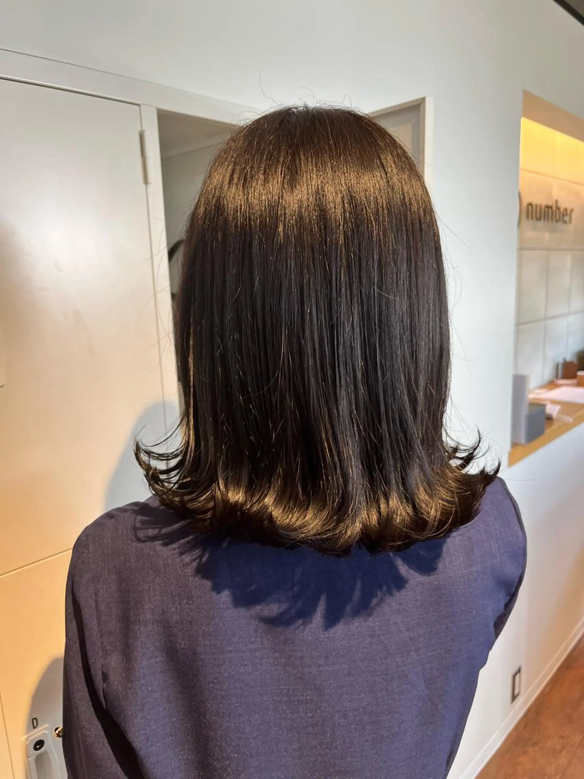 ミディアム ヘアカラー トリートメント 柔らかstyle MIYUUのヘアスタイル