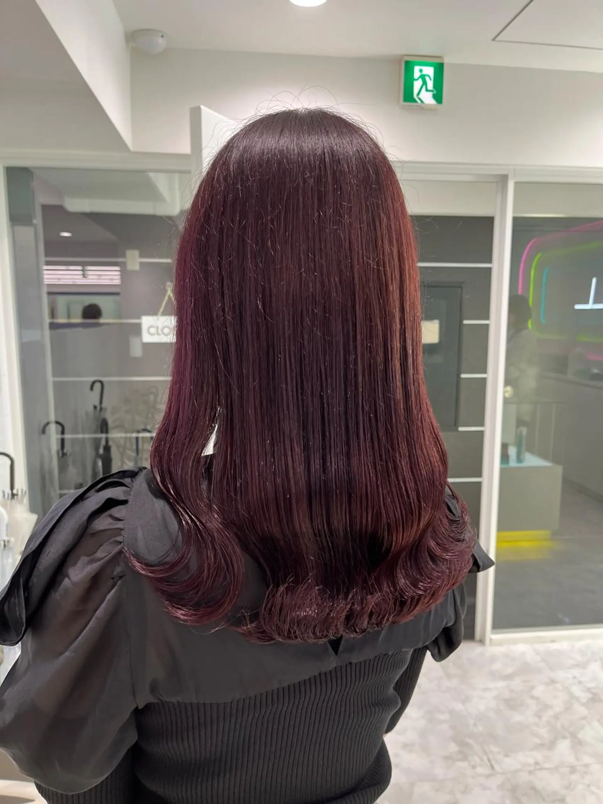 ロング カット ヘアカラー トリートメント ヘッドスパ ヘアセット 🌿透明感カラー‪ 縮毛矯正✨かずきのヘアスタイル