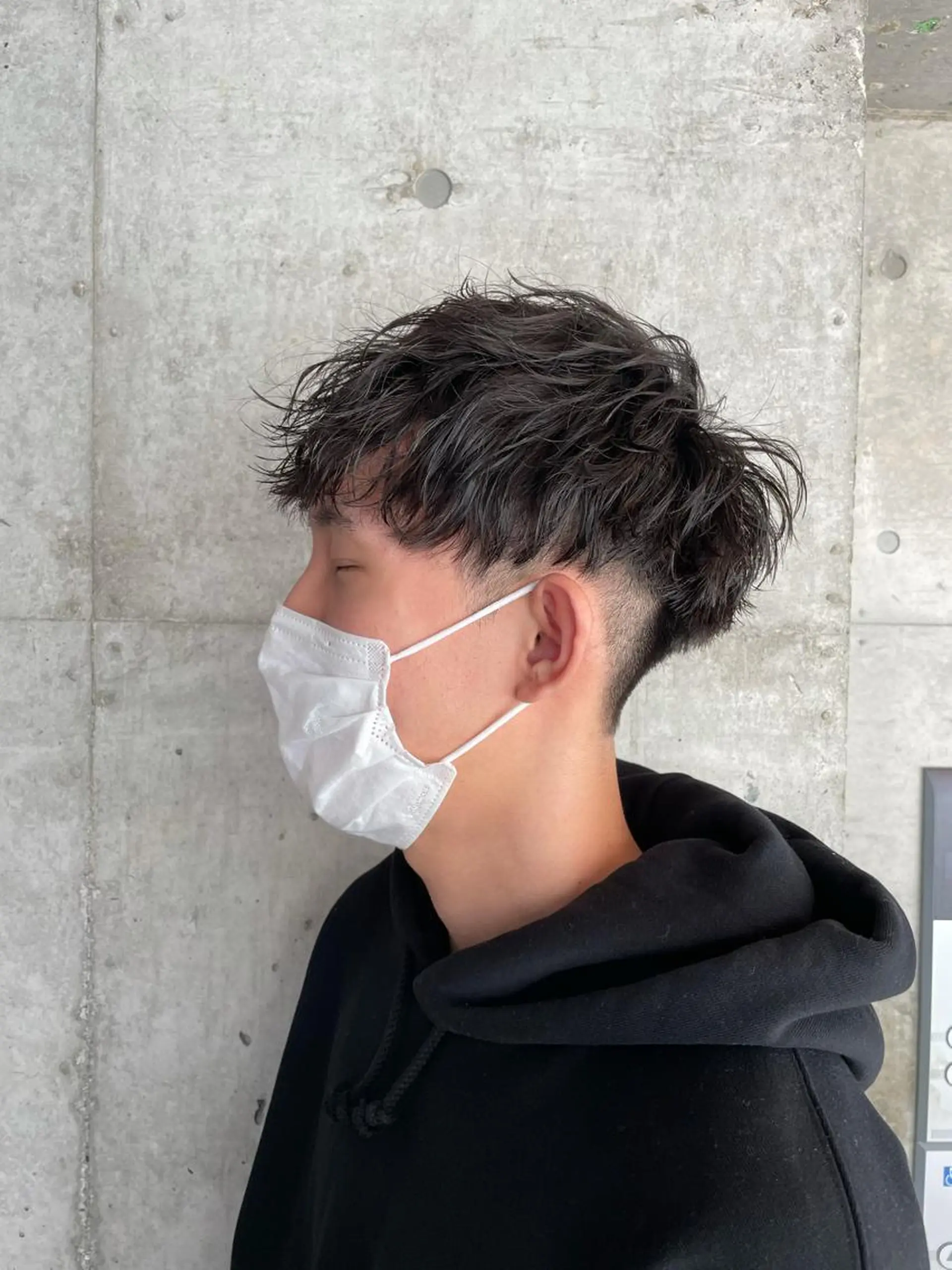 ショート パーマ メンズ カット パーマ トリートメント 🔥メンズ特化パーマ 🦖増田弘明🦖のヘアスタイル
