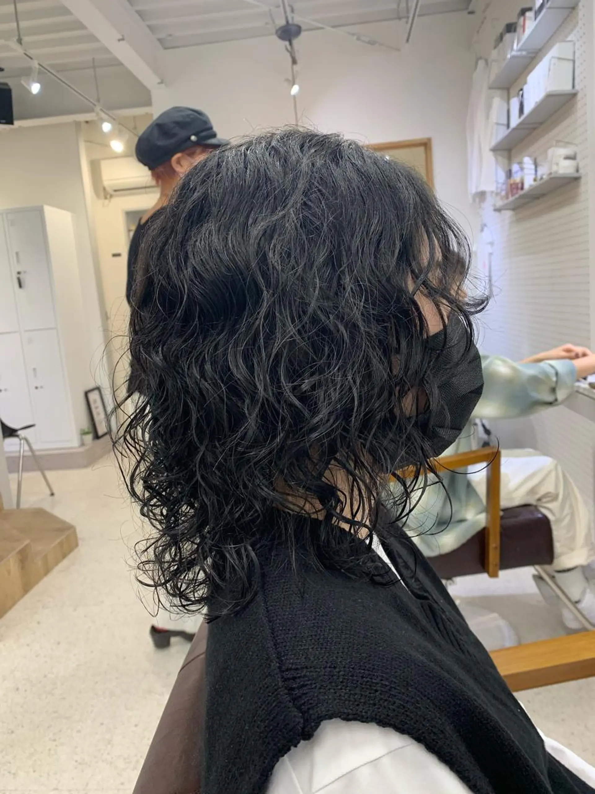 ミディアム ミディアムパーマ カット パーマ トリートメント ショート、ボブ特化 長島智彦のヘアスタイル
