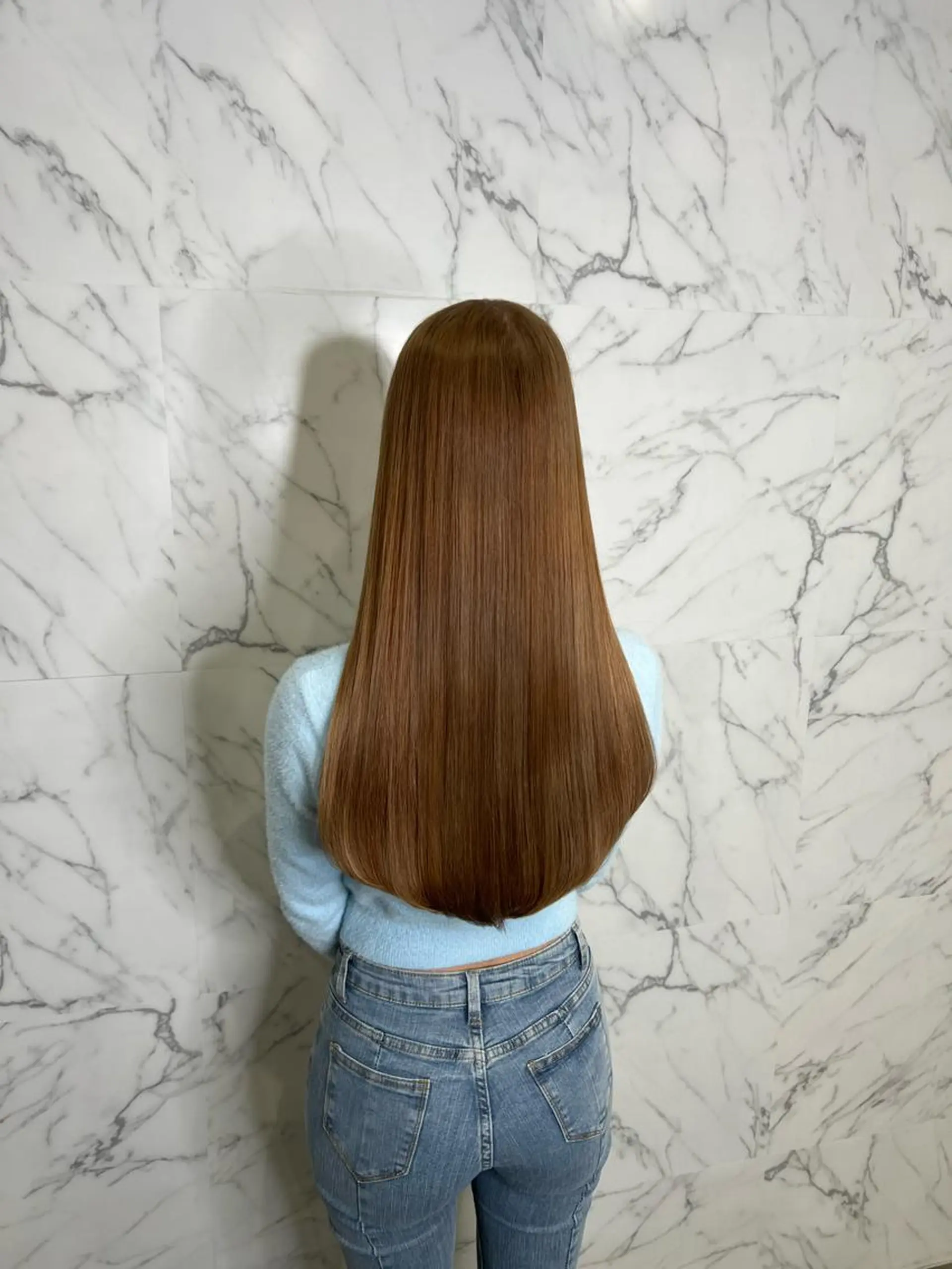ロング 縮毛矯正 PARIS hair salon所属・秋葉原　柏木絢汰 ✨当日予約okのヘアスタイル