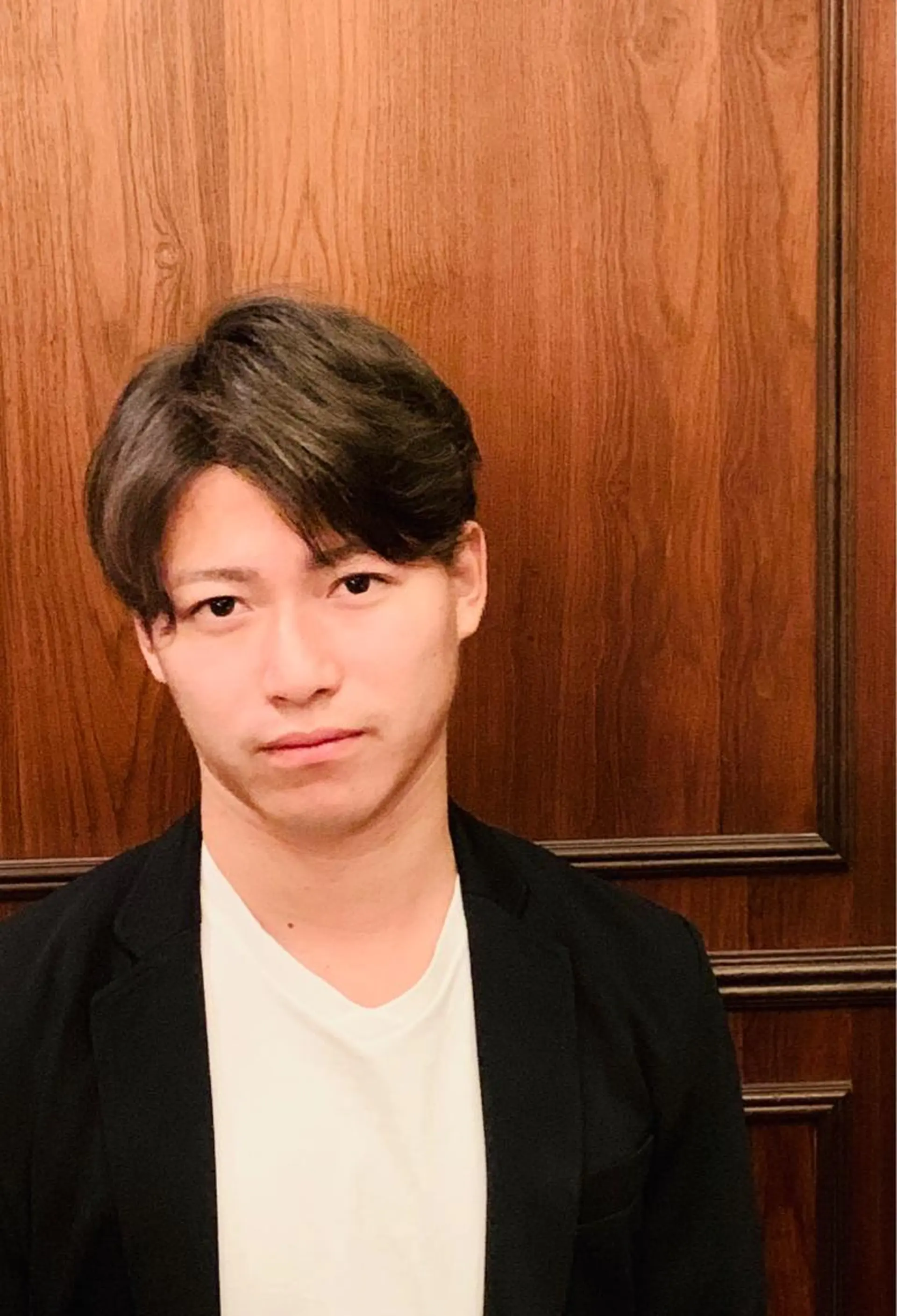 ショート カラー パーマ メンズ ヘアカラー amis by air所属・🎗銀座スタイリスト 🎗BABAのヘアスタイル