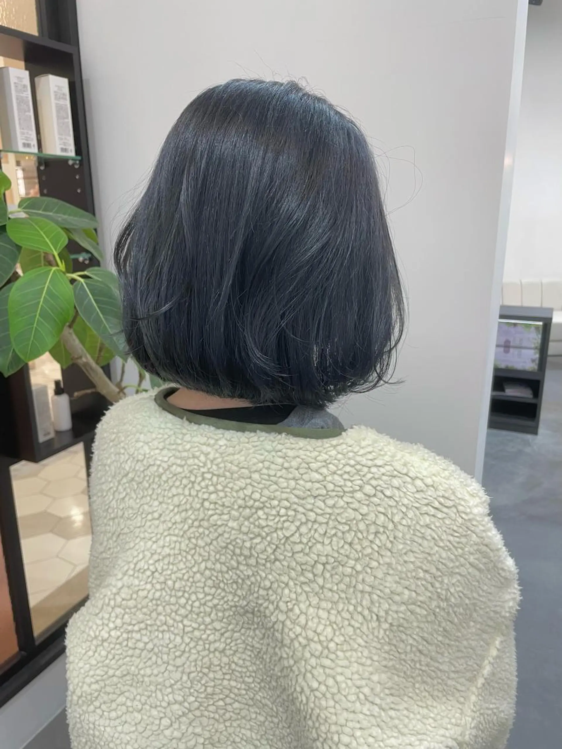 ミディアム カラー ヘアアレンジ ヘアカラー トリートメント 小倉 愛里のヘアスタイル