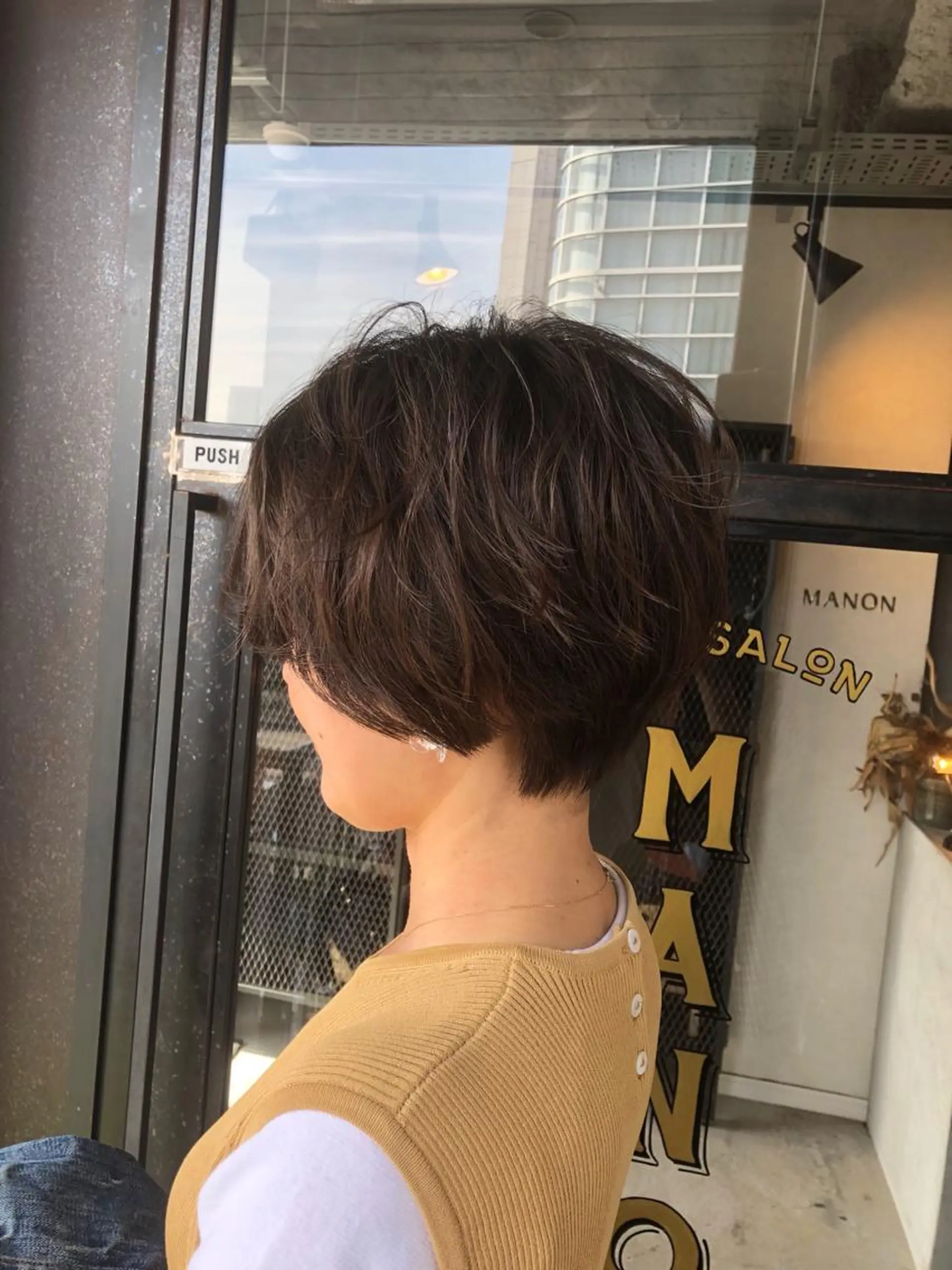 ショート パーマ ショートヘア 倉家 聖のヘアスタイル