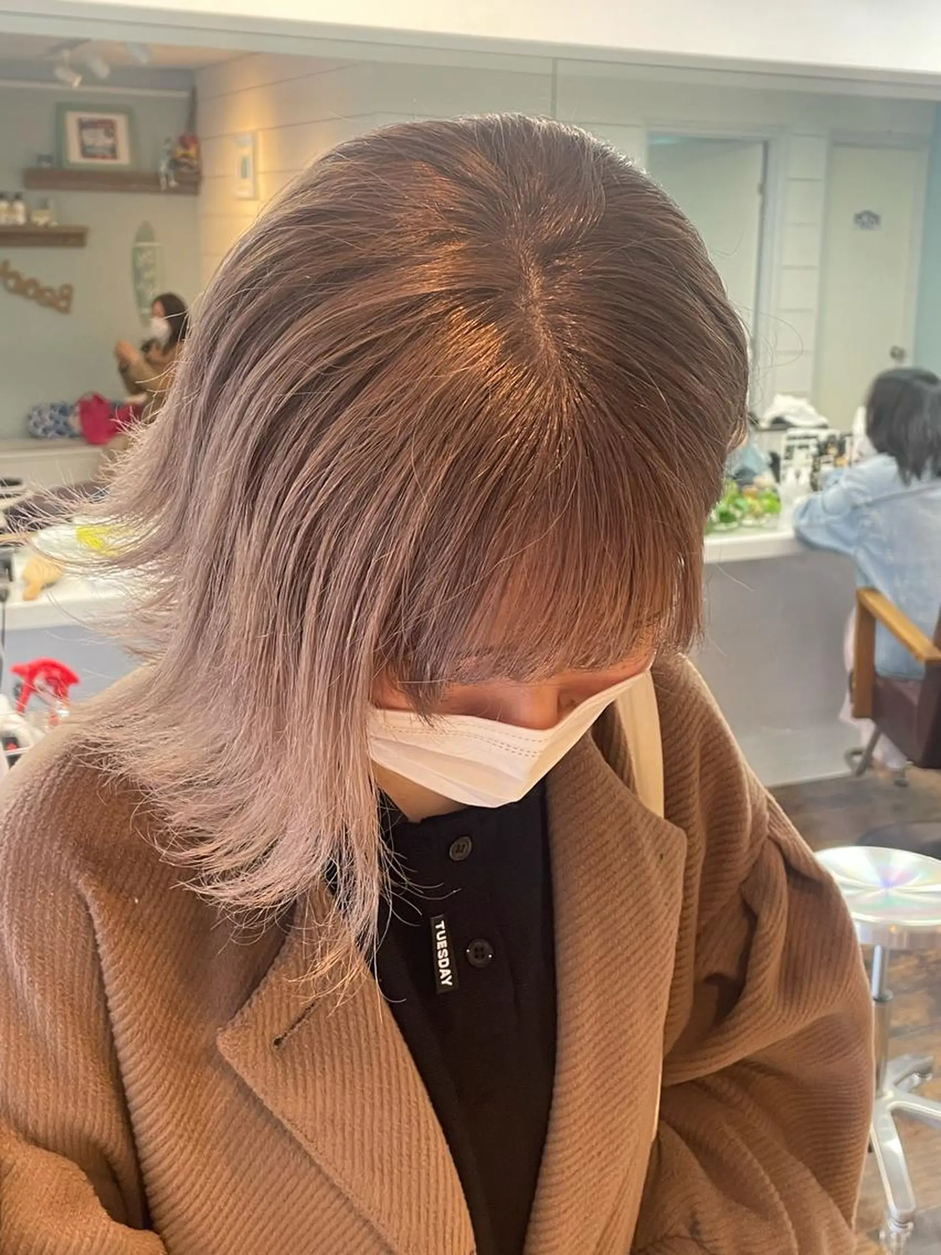 ミディアム salowin 原宿店所属・髪質改善ULTOWA 縮毛矯正モリムラのヘアスタイル