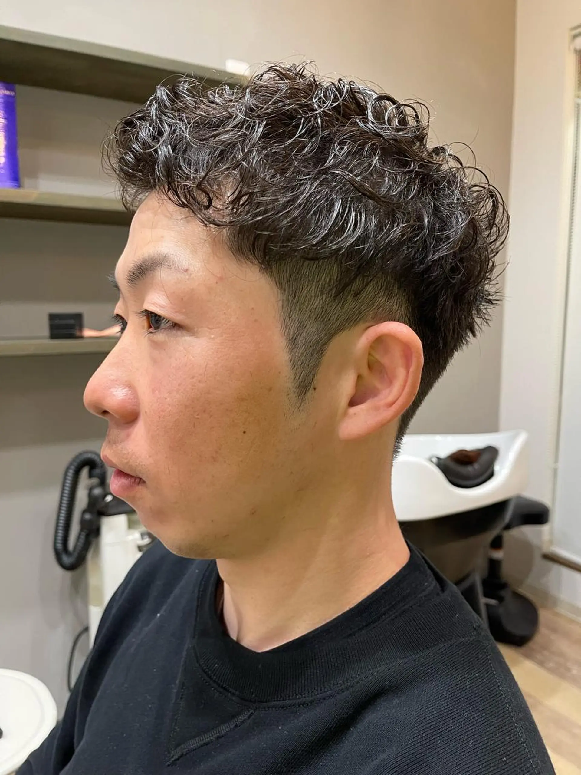 パーマ 水野 雄介のヘアスタイル