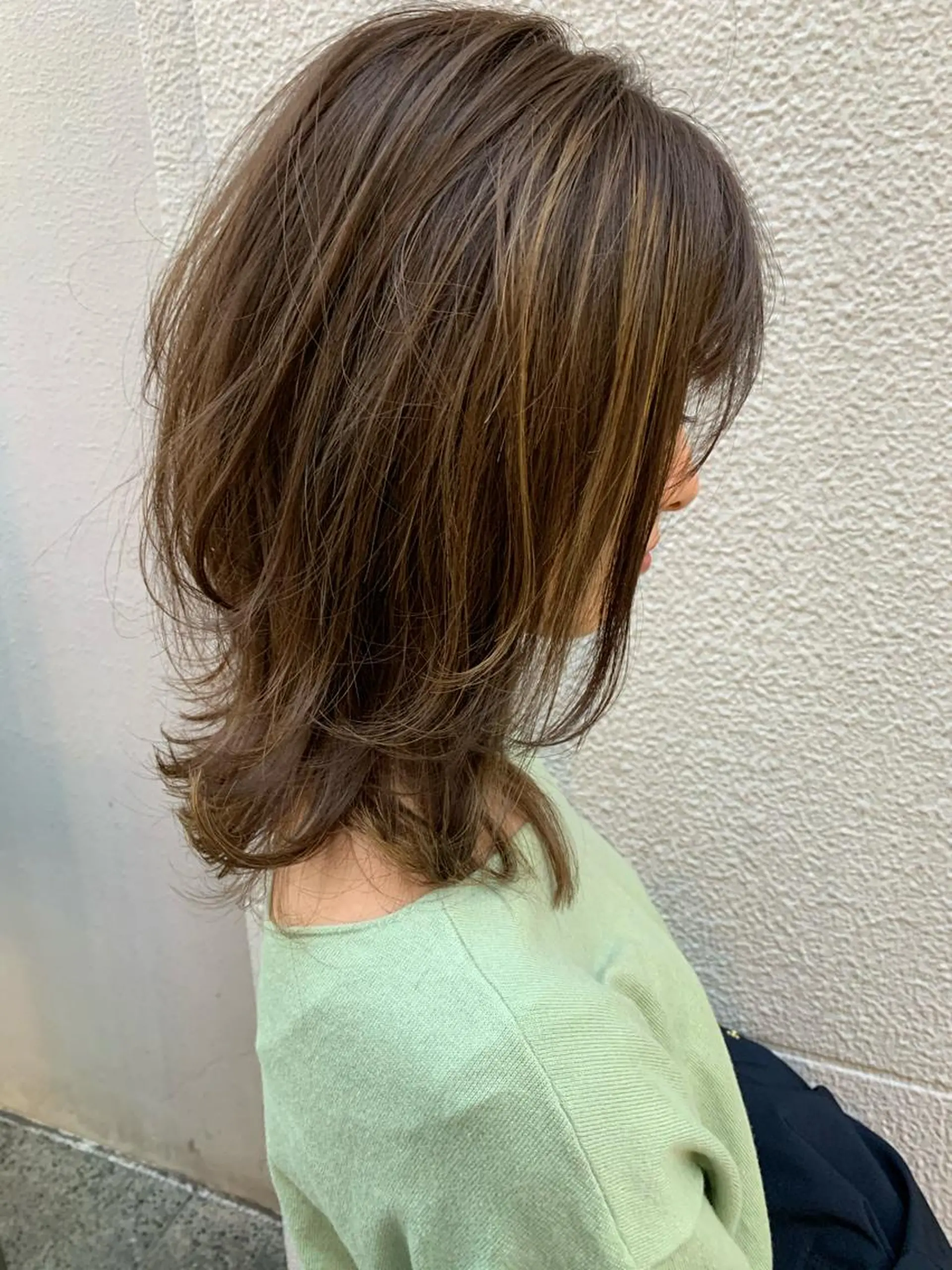 ミディアム 韓国/レイヤー 🪞SHE池袋🪞のヘアスタイル