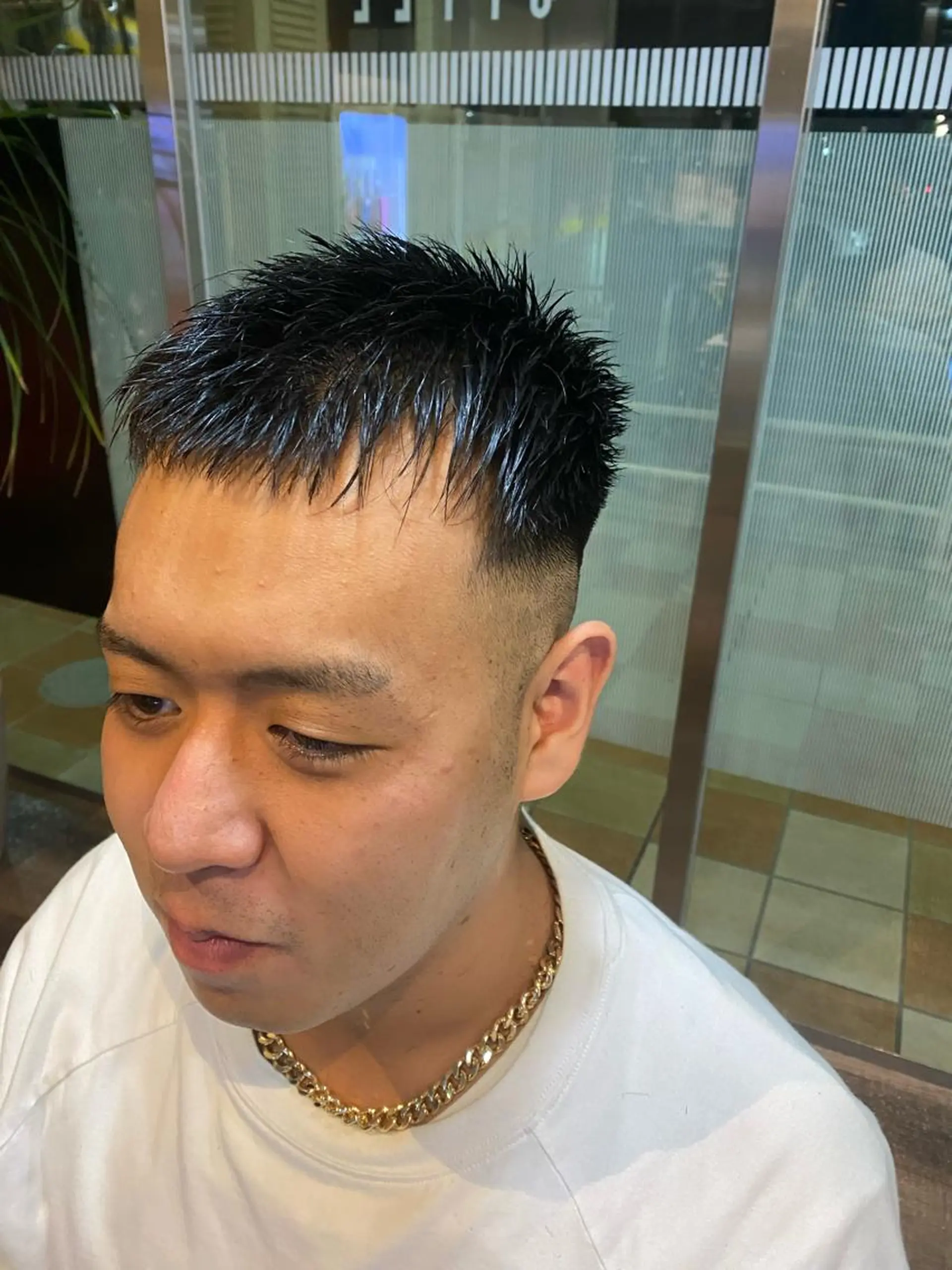 ショート メンズ フェードカット カット STYLE所属・山本 勝巳のヘアスタイル