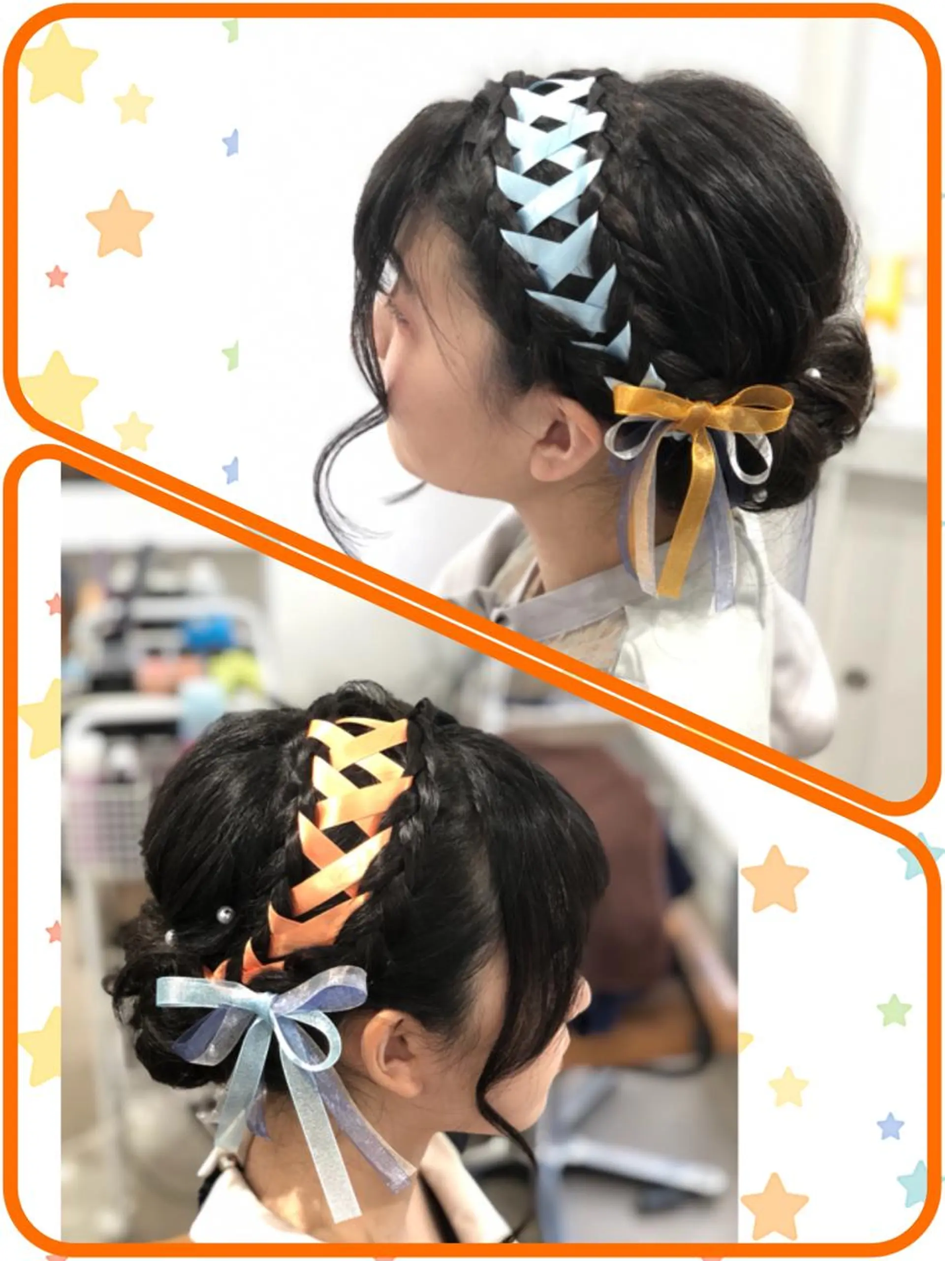 ミディアム laera 佐藤のヘアスタイル