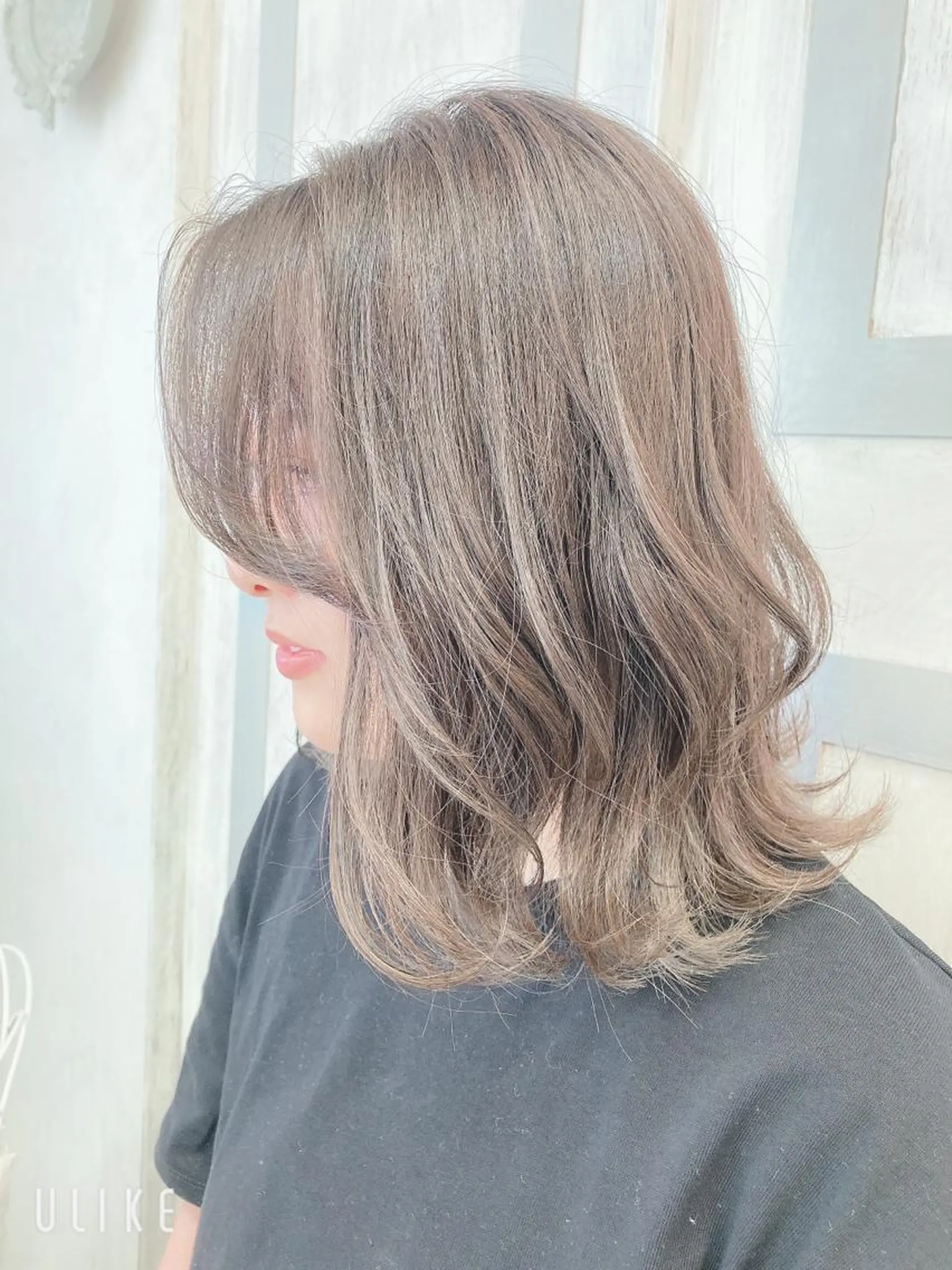 セミロング GOSSIP所属・GOSSIP信国 瑞絵のヘアスタイル