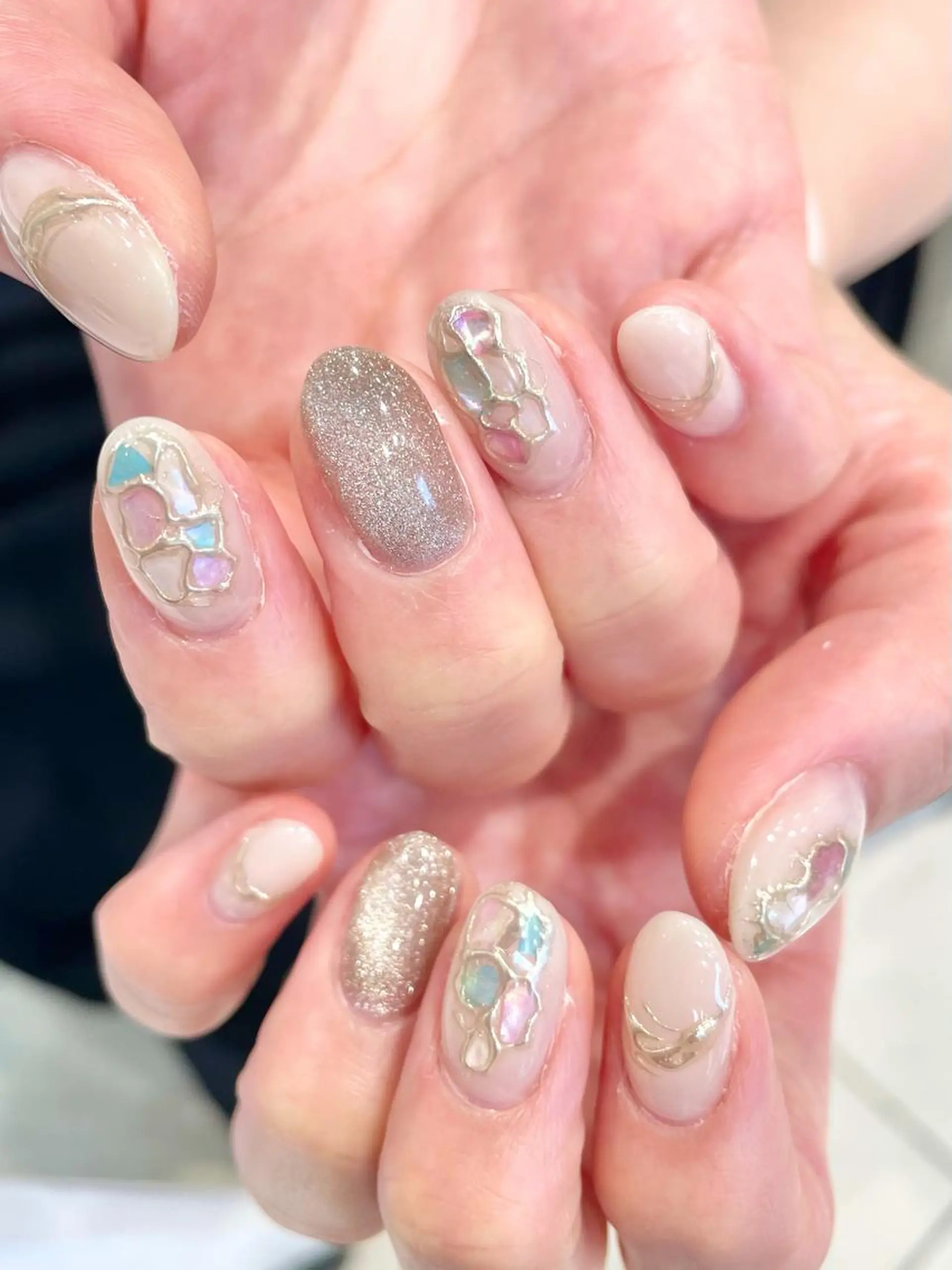 ネイル ハンドネイル Ash関内ネイリスト 荒木のネイルデザイン