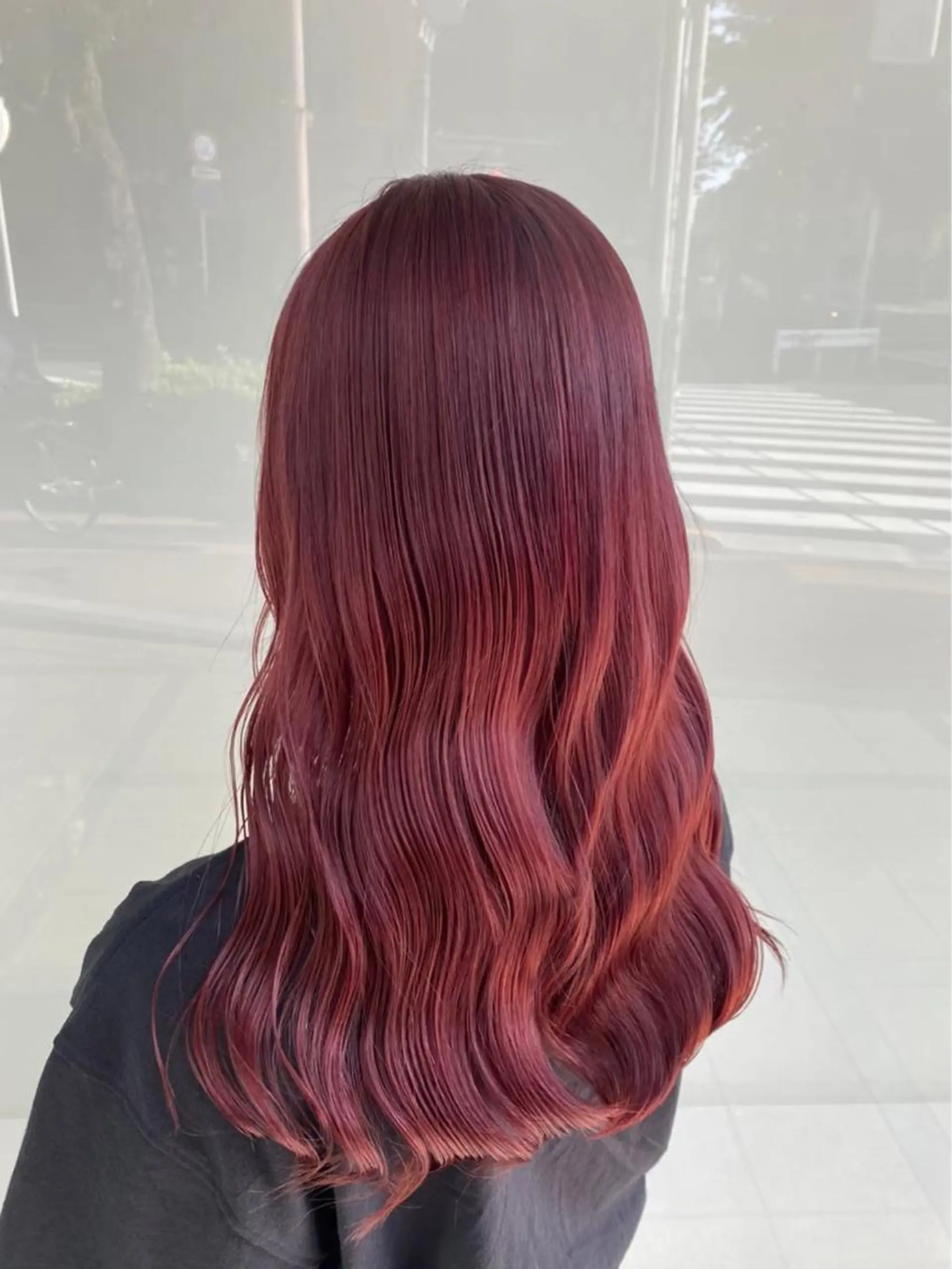 ロング カラー レイヤー×韓国 🇰🇷鈴木啓太のヘアスタイル