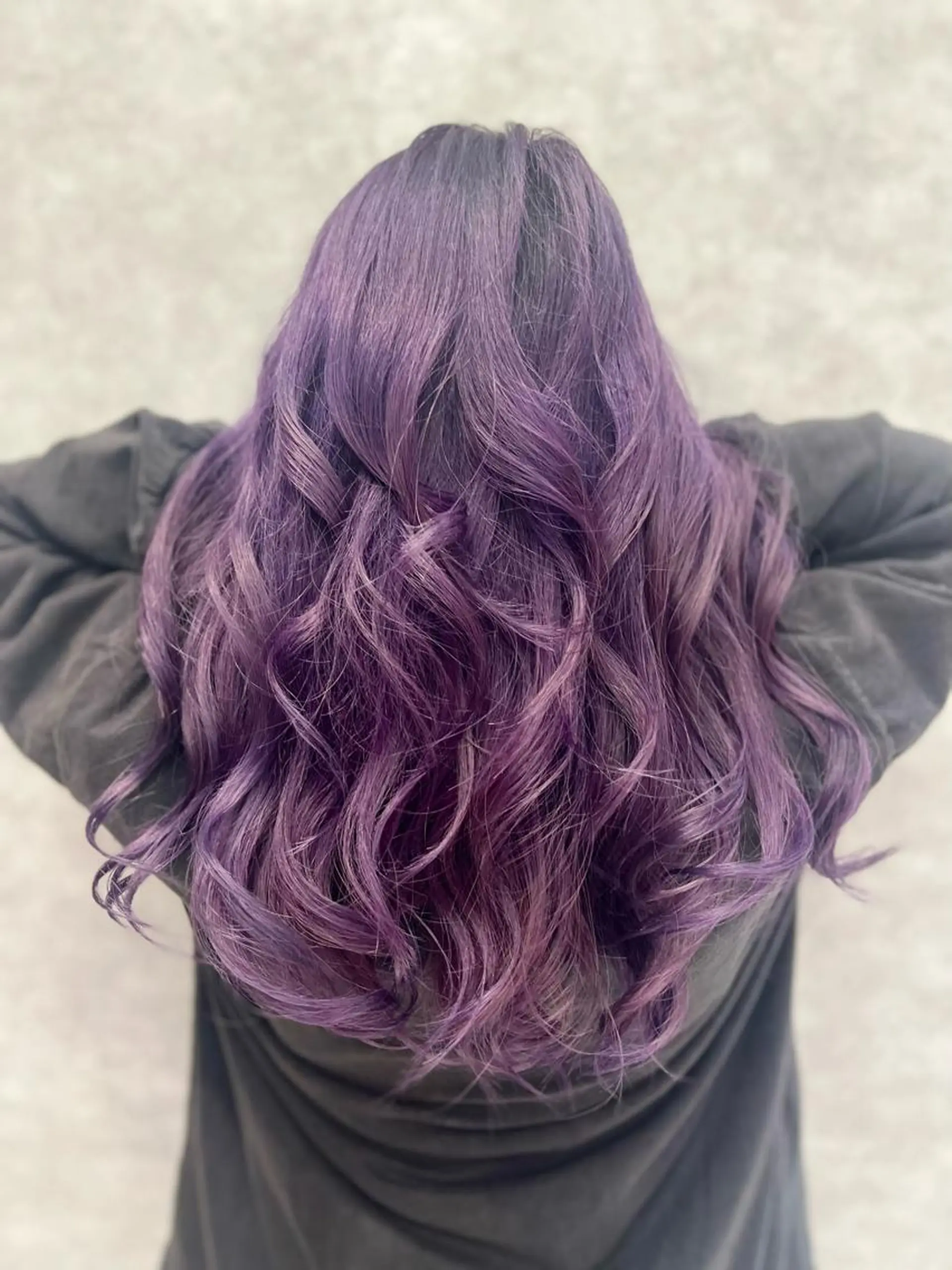 ロング カット ヘアカラー トリートメント LucksiMie ginza  明松のヘアスタイル