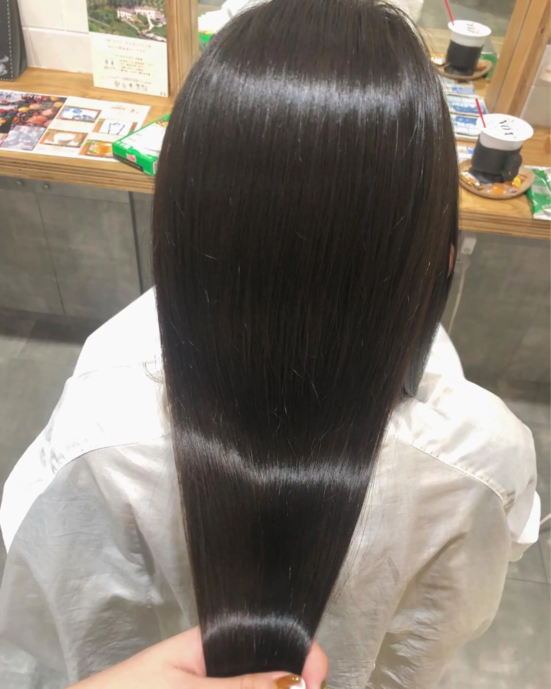 ロング カラー カット ヘアカラー GOTODAY  神戸三宮店所属・Hatanaka Airiのヘアスタイル