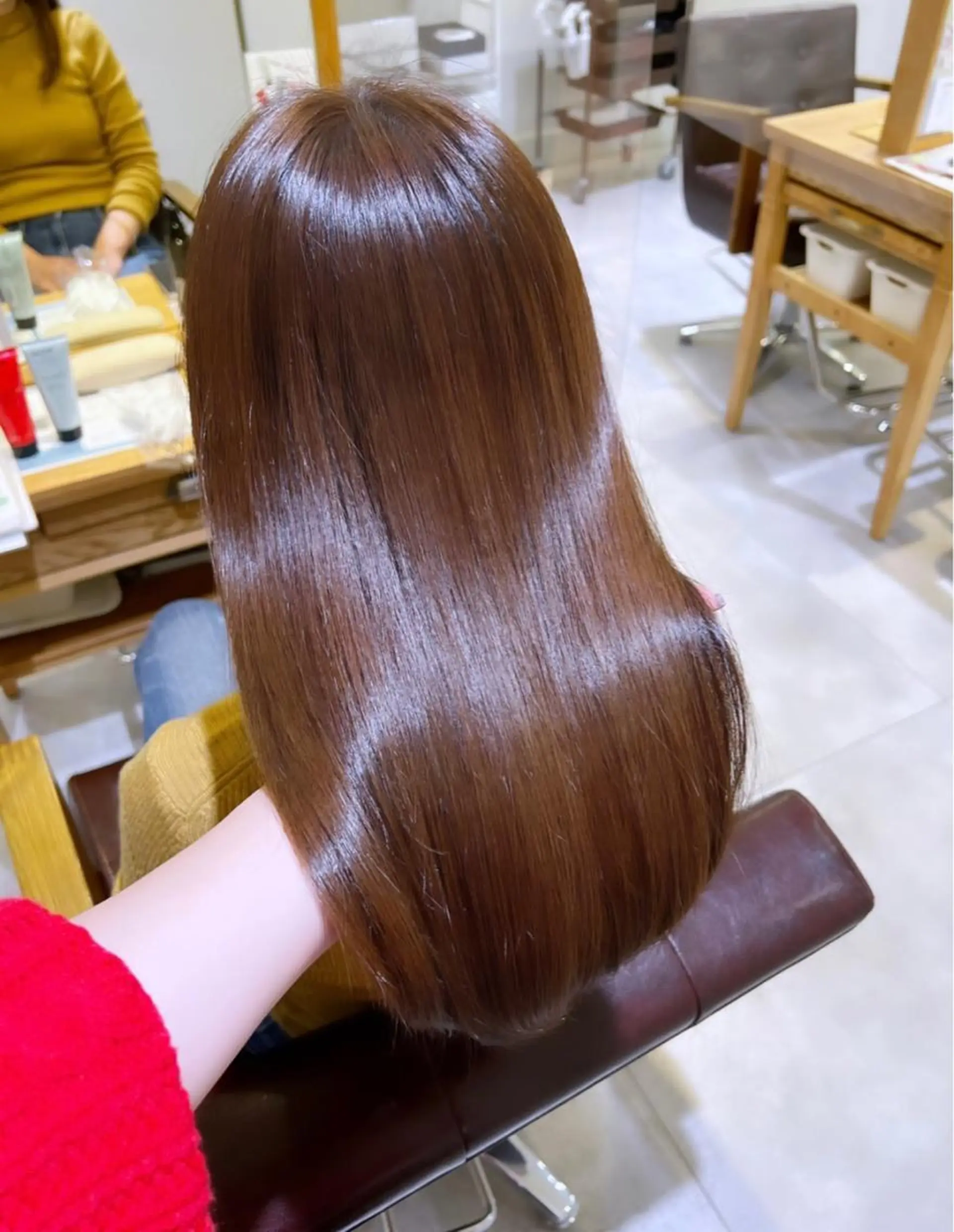 ロング カラー カット トリートメント 韓国ヘア×髪質改善 /yoshikaのヘアスタイル