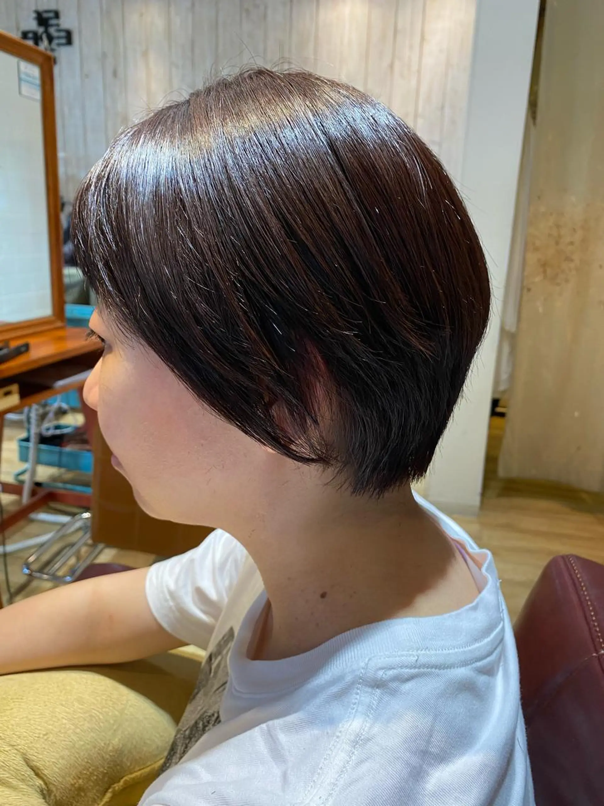 ショート カット ヘアカラー トリートメント ICON所属・艶美髪マスター 店長✂︎YUKKEのヘアスタイル