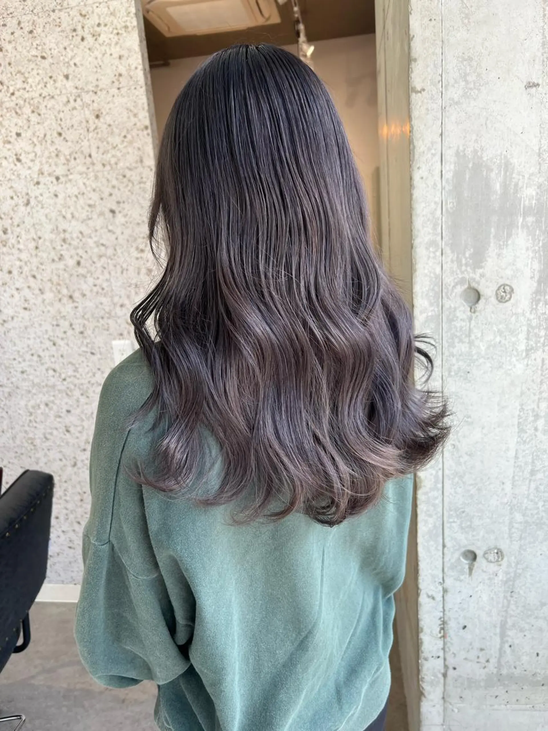 ロング カラー バレイヤージュ ベージュカラー ブリーチ ケアブリーチ ハイライトカラー ヘアカラー トリートメント lani 天神大名/ブリーチのヘアスタイル