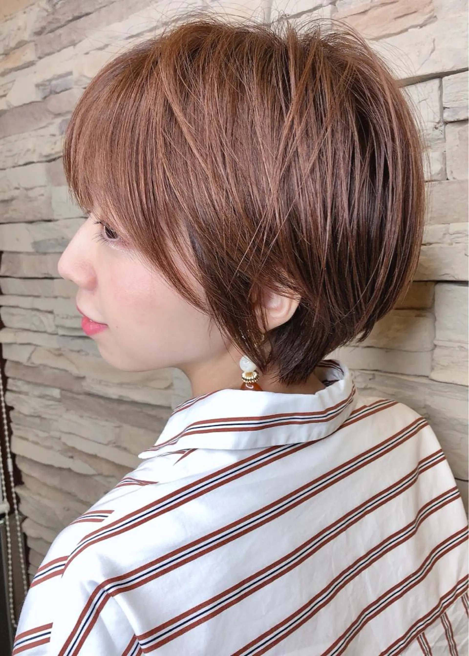 ショート ショートヘア neaf六本木所属・韓国風レイヤー ショート/犬塚 優介のヘアスタイル