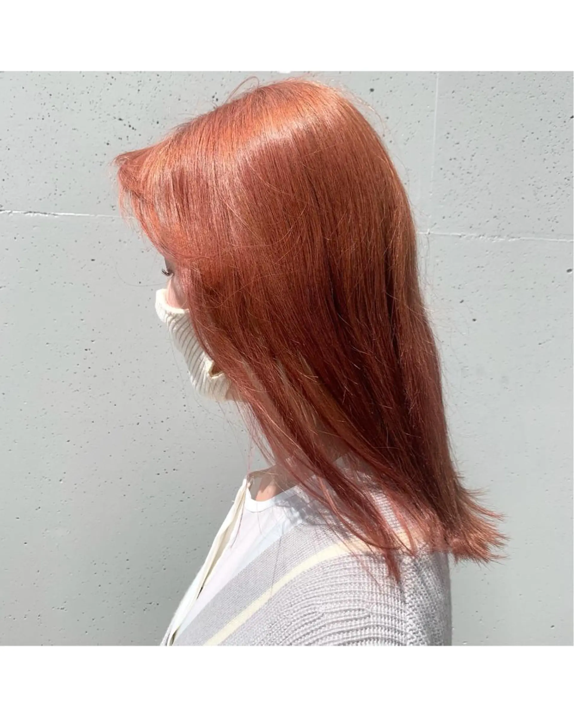 ミディアム カラー ヘアカラー トリートメント TriumpH天王寺店【ミルボンAujua認定サロン】所属・SAKI🐈⬛【 HAPPY届けます】のヘアスタイル