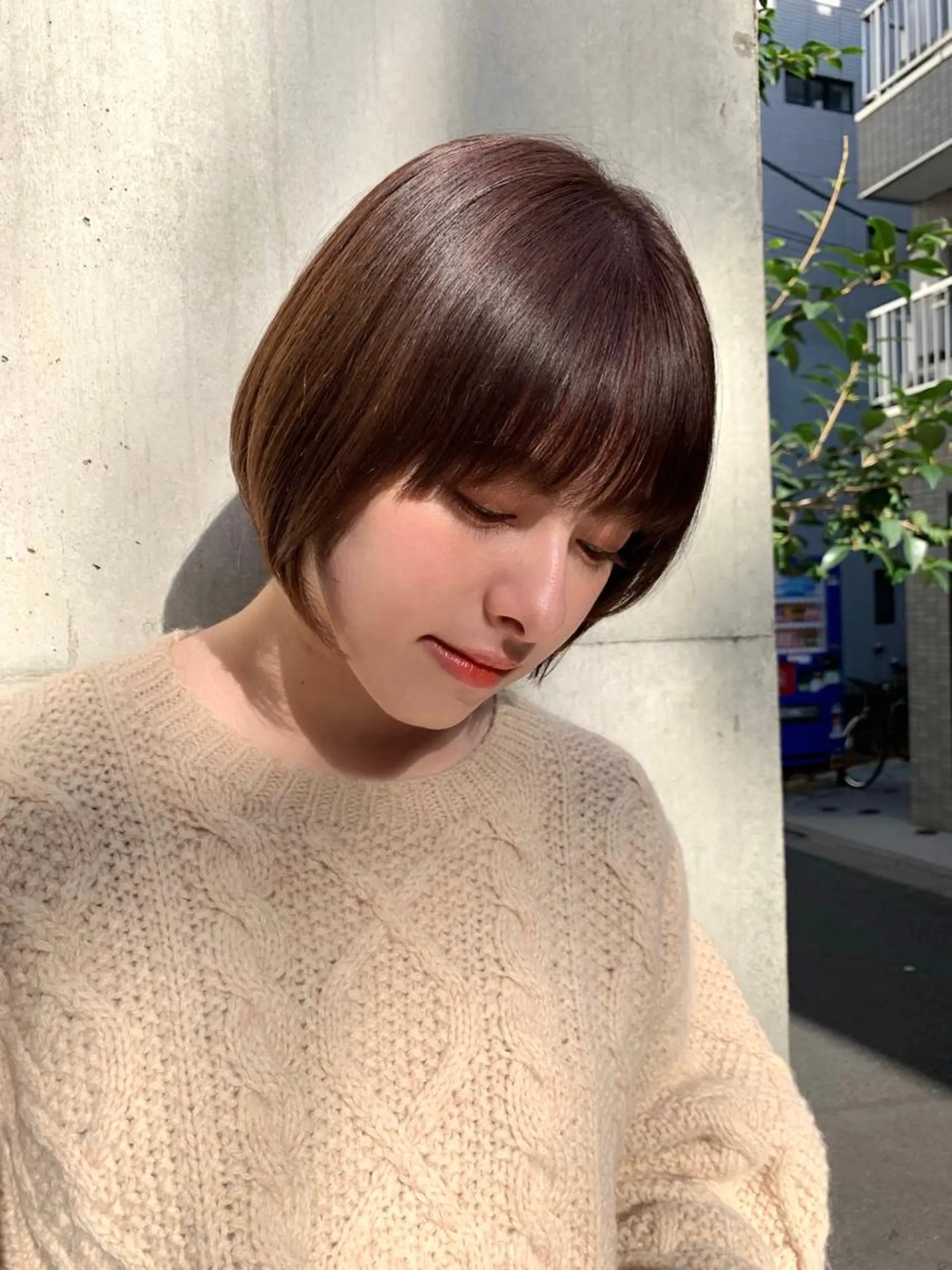 ショート カラー カット ヘアカラー トリートメント conne&riri所属・MA YUのヘアスタイル