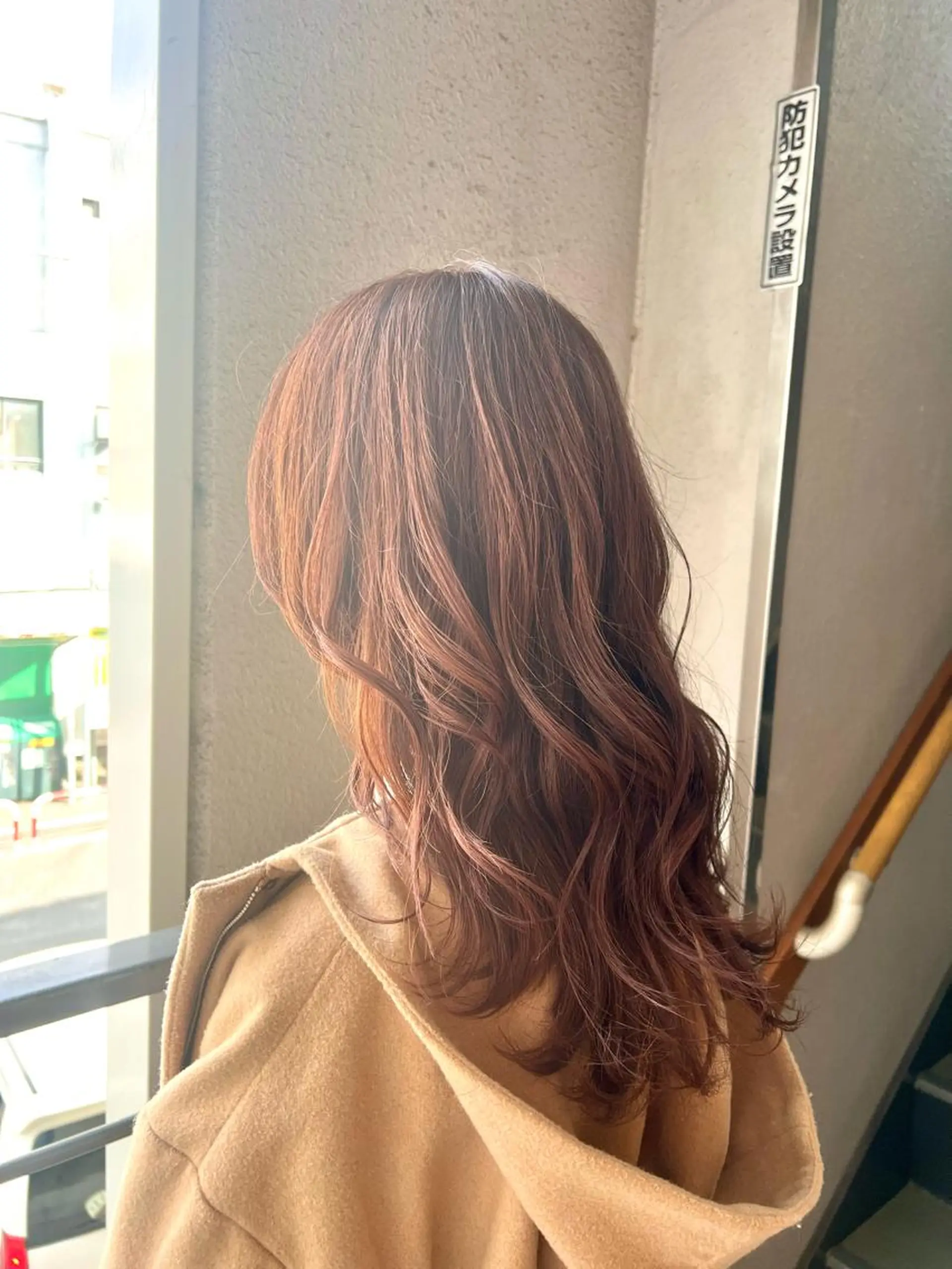 ロング カラー ピンクカラー ロング カット ヘアカラー トリートメント Kazu .Kのヘアスタイル