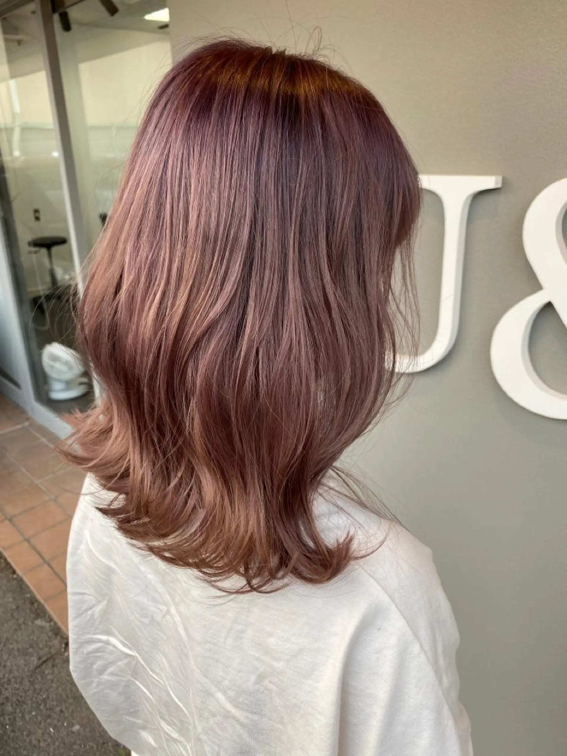 セミロング ヘアカラー トリートメント U&i所属・平田 広大のヘアスタイル