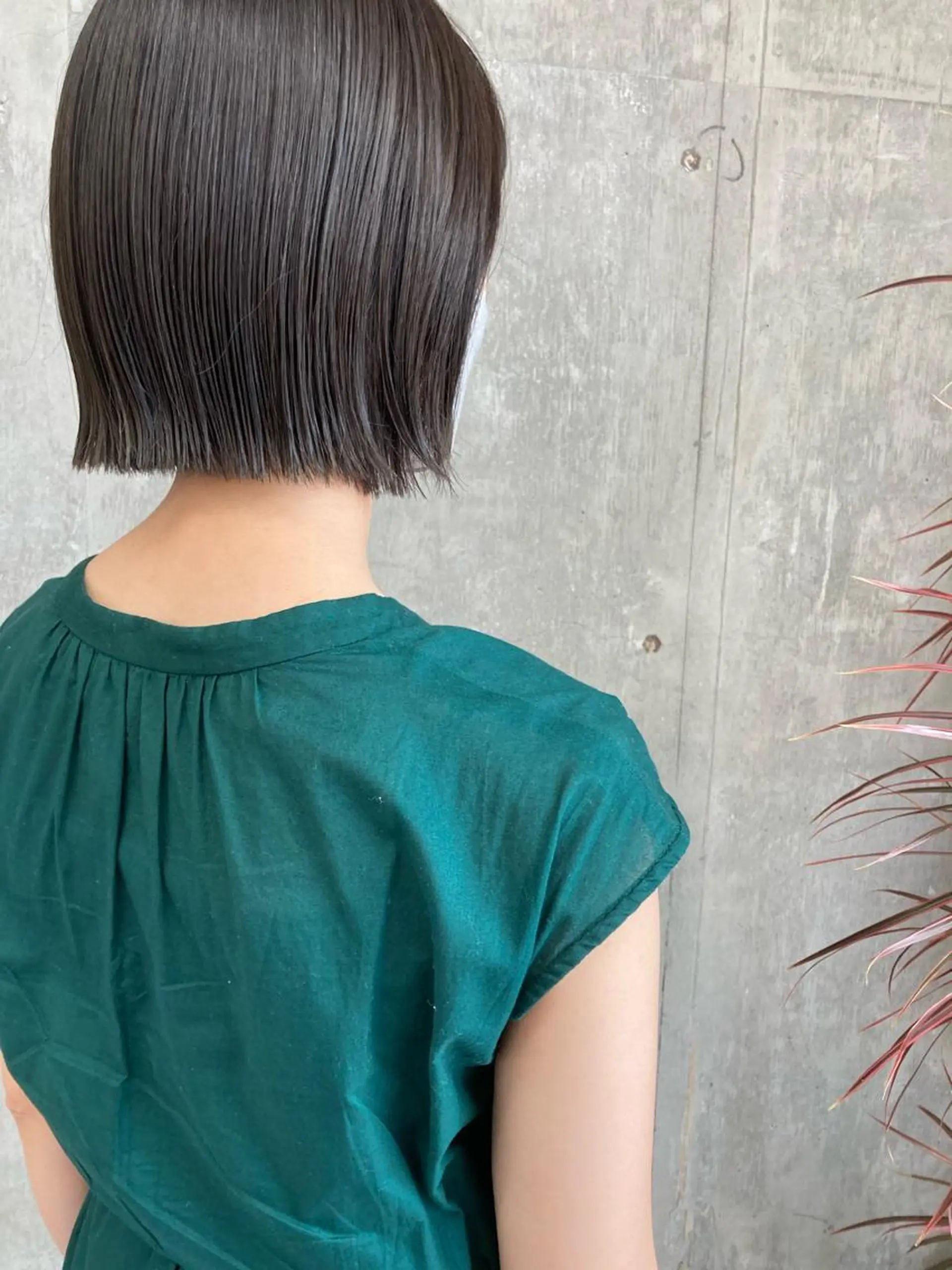 ミディアム カラー 透明感カラー 小木曽智美 /ボブ/ショートのヘアスタイル