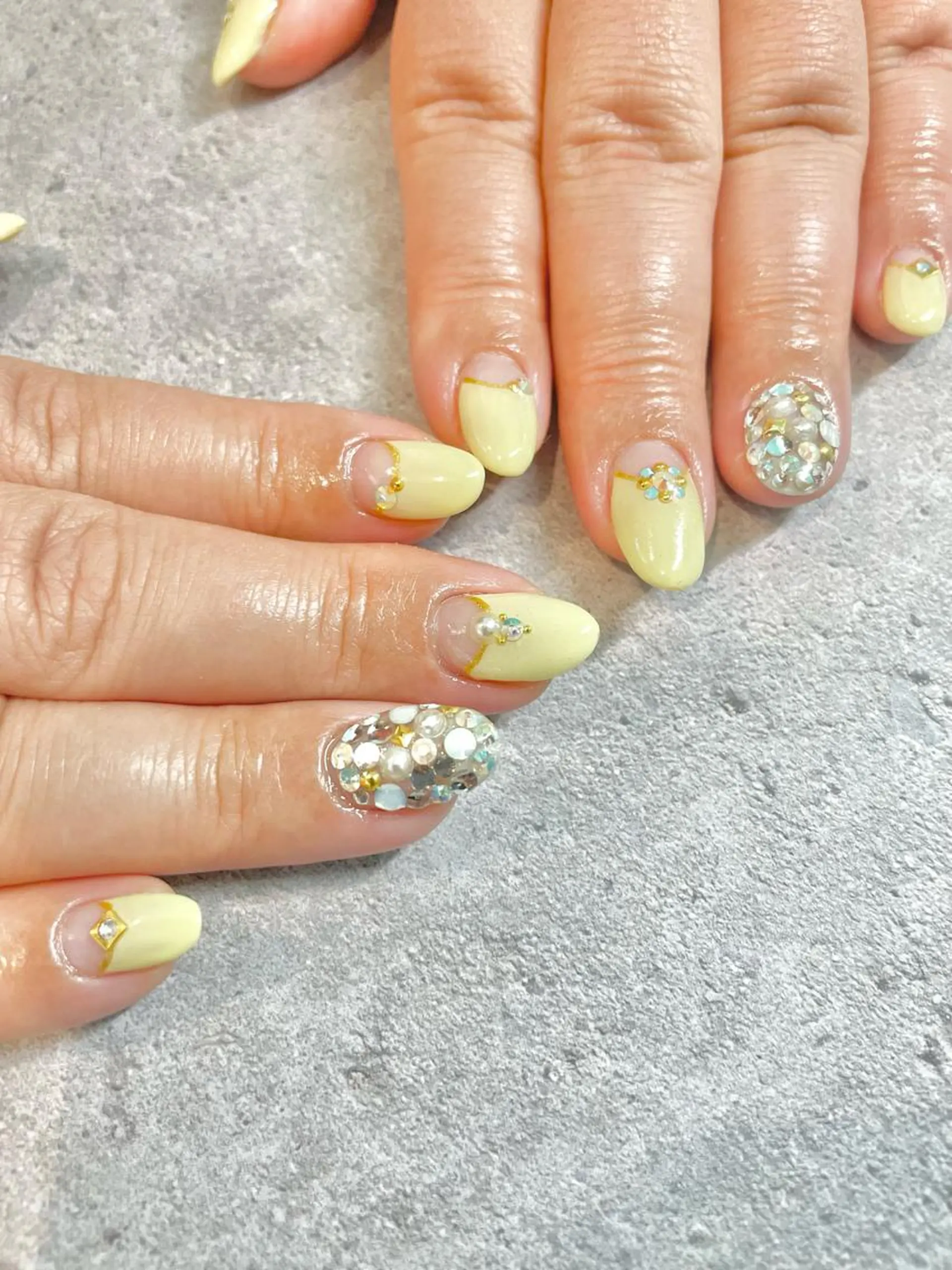 ネイル BLUE   ROSE Nail所属・BELL.Salon Group Nailのネイルデザイン