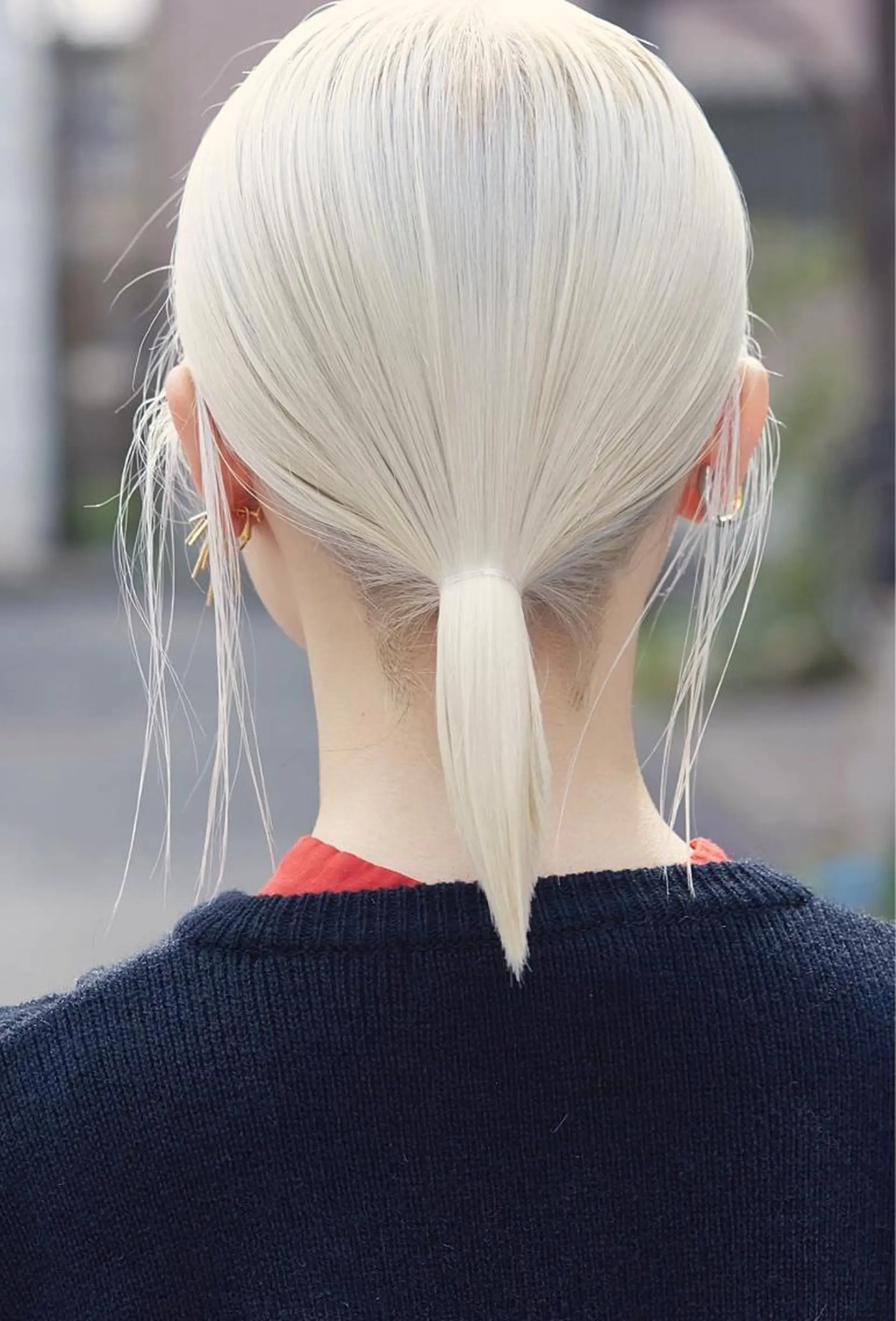 ミディアム ハイトーンNo.1✨ パーマ✨イマイタツヤのヘアスタイル