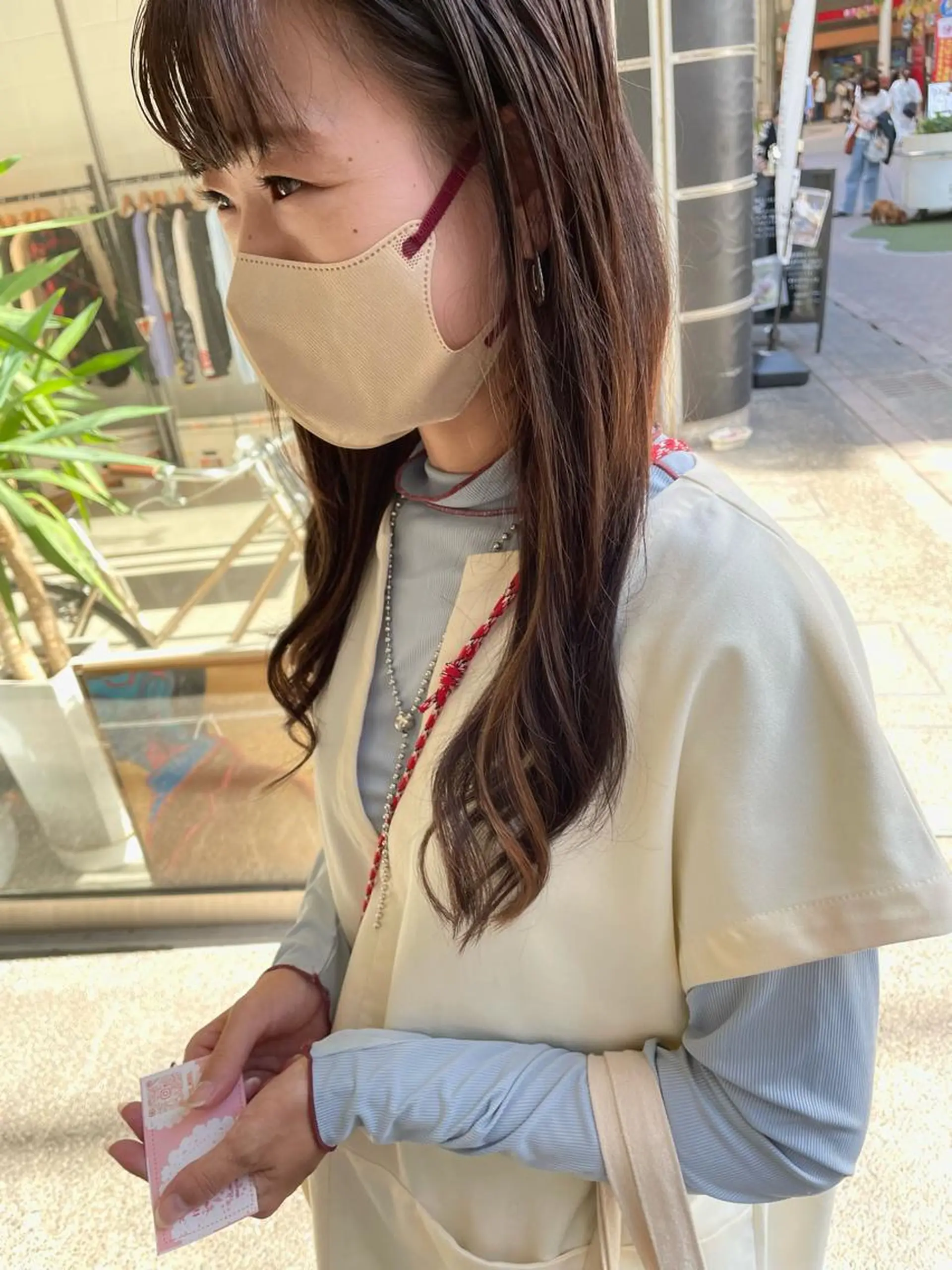 セミロング エクステ chic  有山 美瑠のヘアスタイル