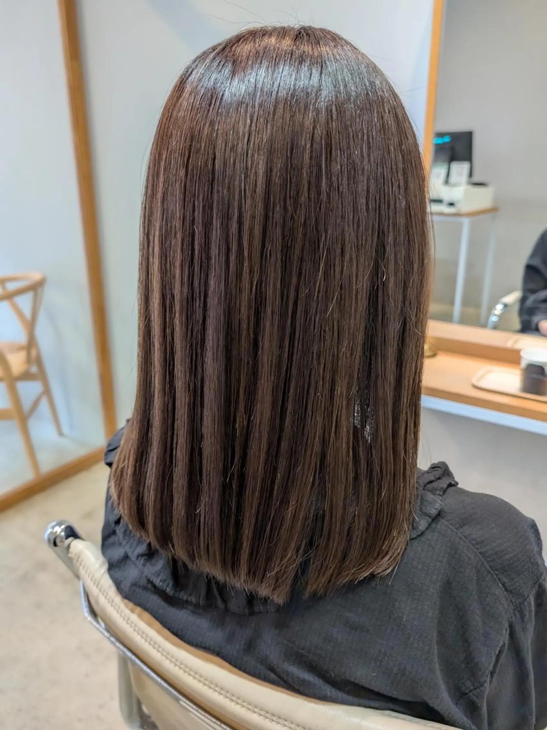 ミディアム 髪質改善 トリートメント 髪質改善人気🌷U. チハル🌷ヘッドスパのヘアスタイル