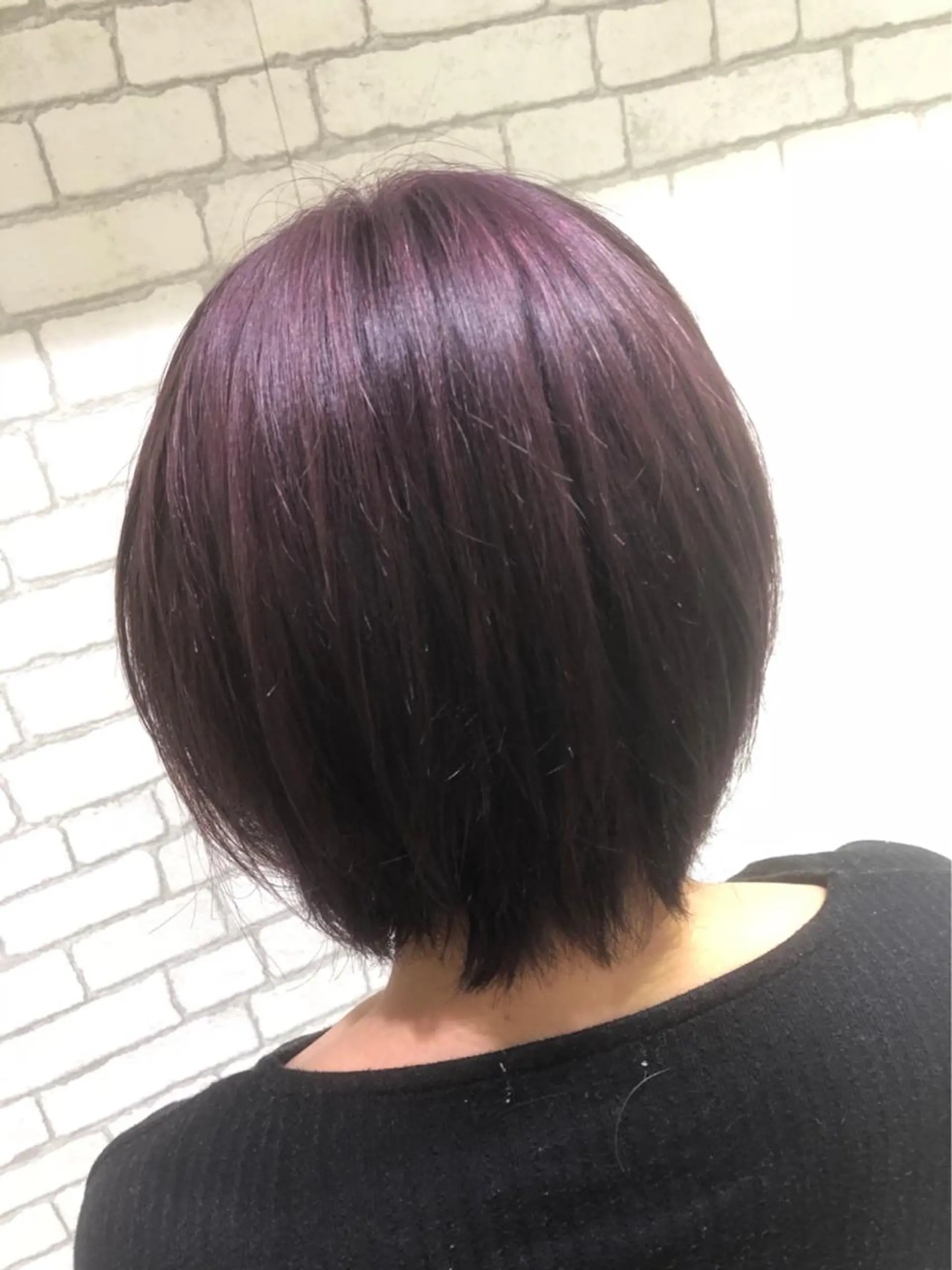 ショート カラー ピンクカラー レッドカラー バイオレットカラー 店長/髪質改善 小早川周大のヘアスタイル