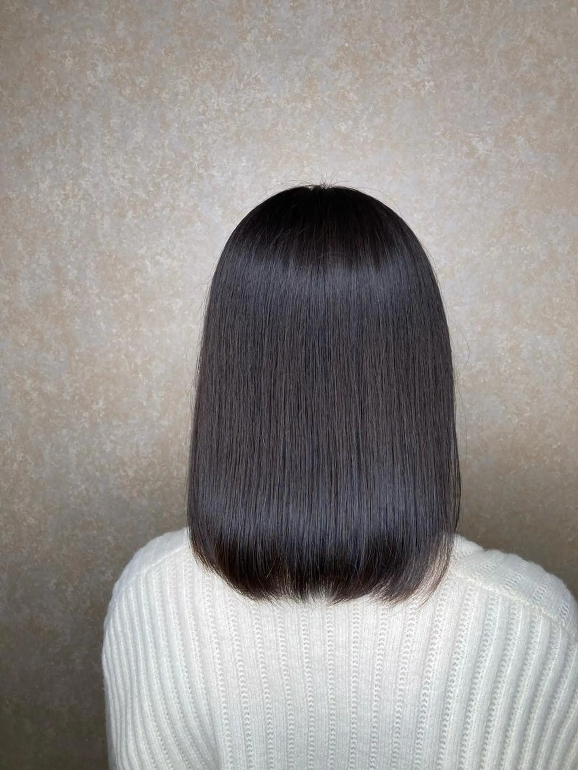 ミディアム ヘアカラー 片柳 美友季のヘアスタイル