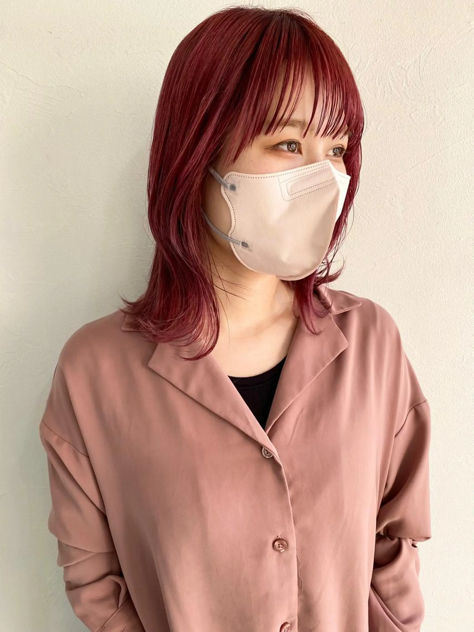 ミディアム Nicoru*所属・園田 綾佳のヘアスタイル