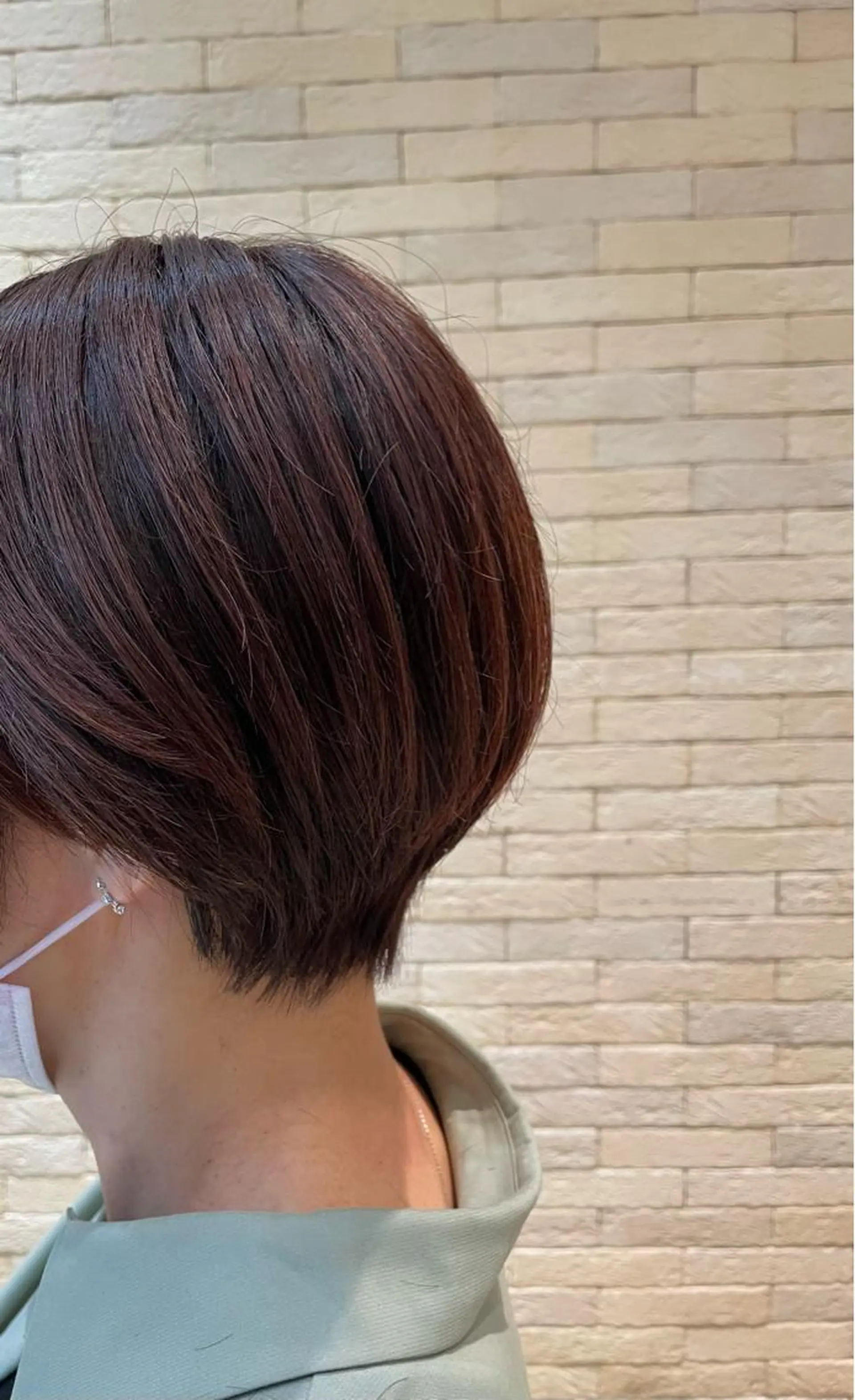 ショート くびれヘア ショートヘア 亀川蓮 Agu hairのヘアスタイル