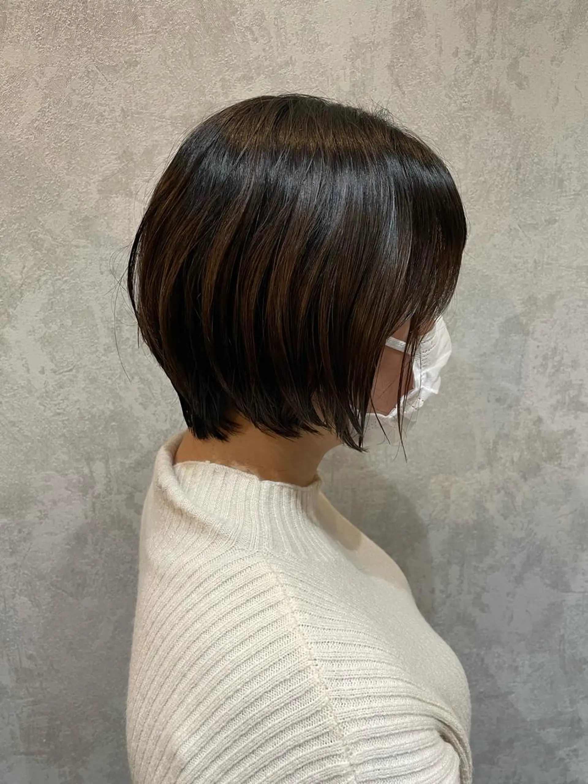 ショート ショートヘア 飯塚 沙衣のヘアスタイル