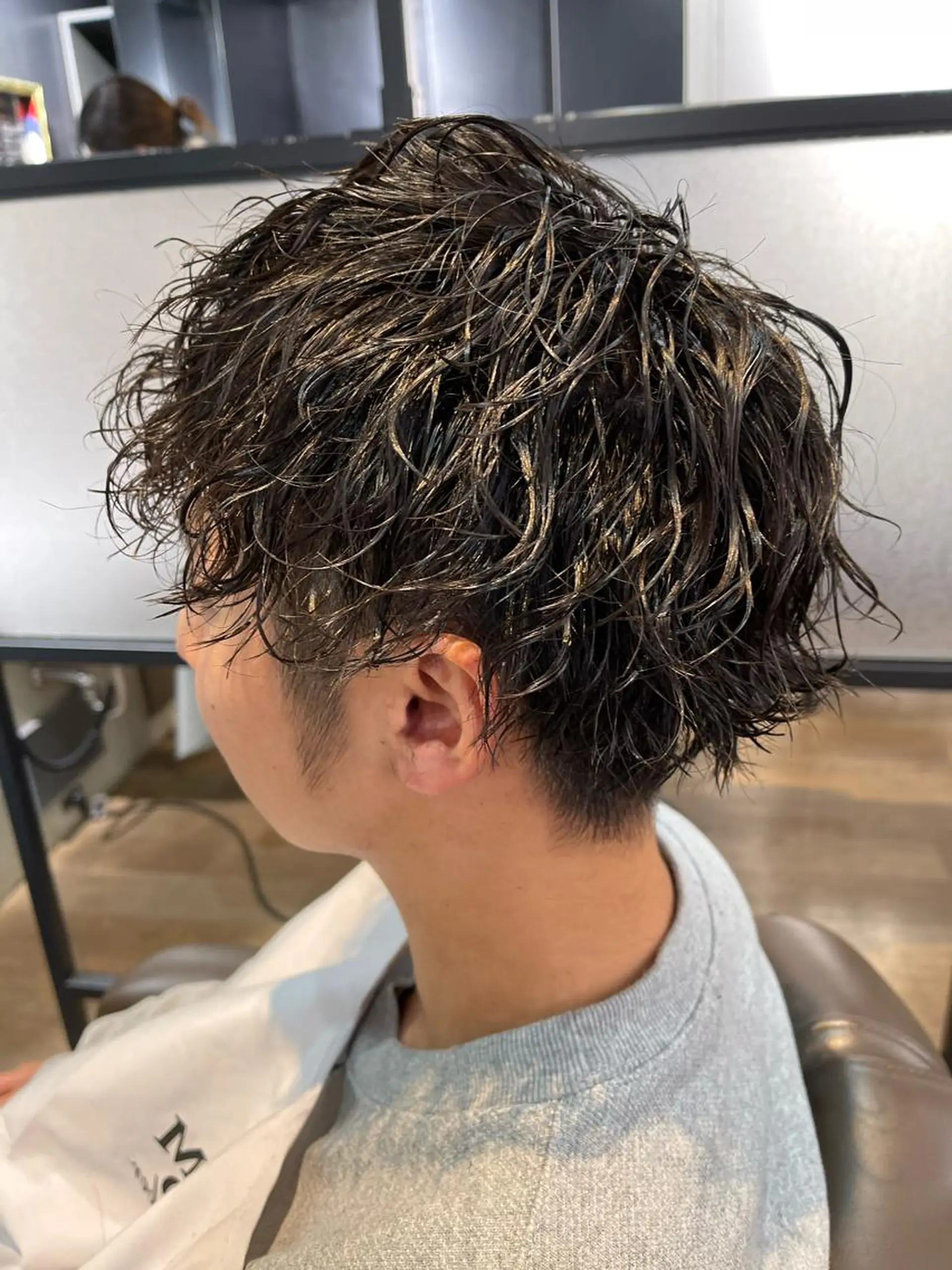 パーマ CHROM TOKYO ALT所属・神保町メンズno.1 佐々木康介のヘアスタイル