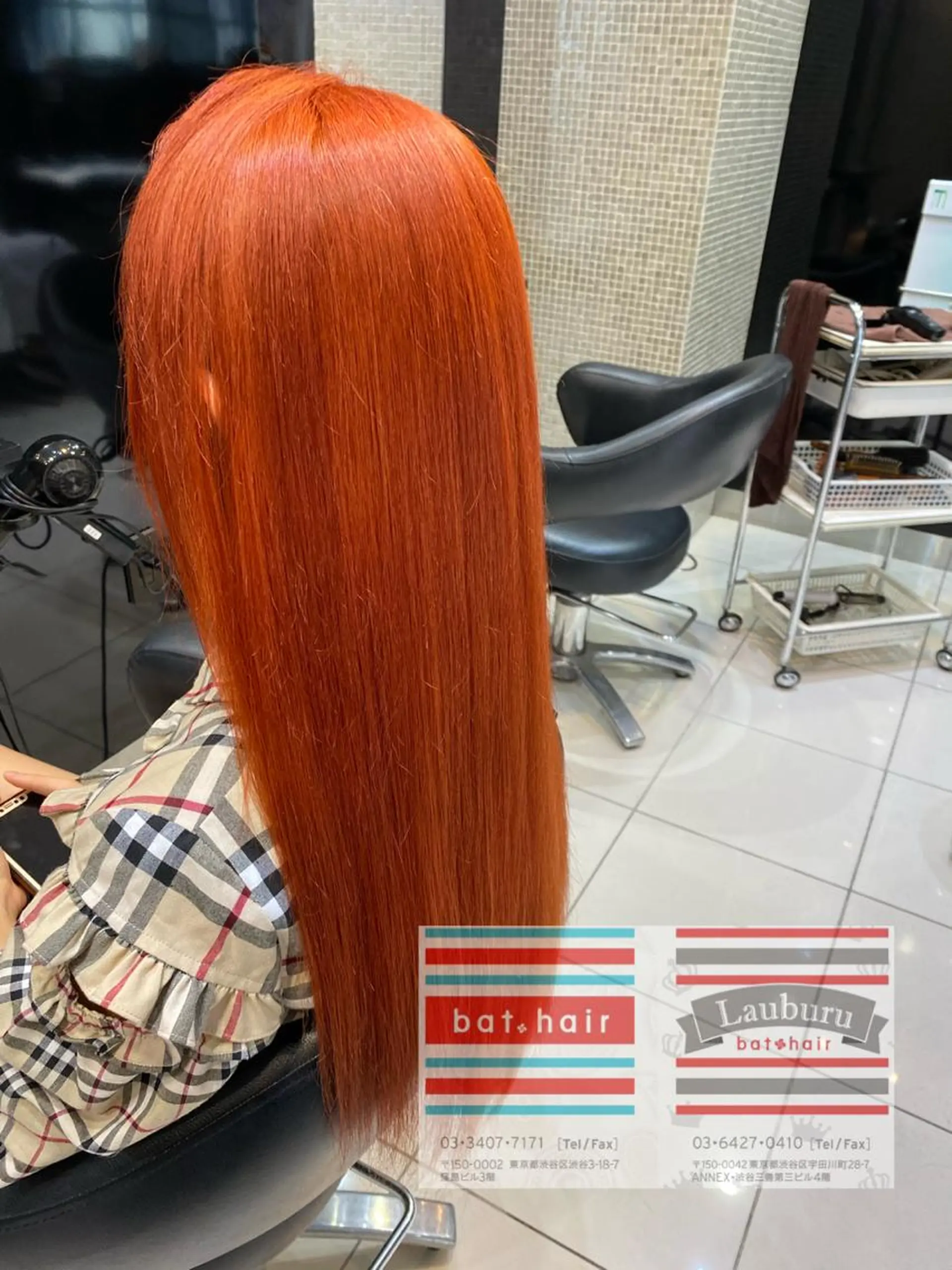 ロング カラー メンズ ネイル マツエク・マツパ ヘアカラー Lauburu渋谷 officialのヘアスタイル