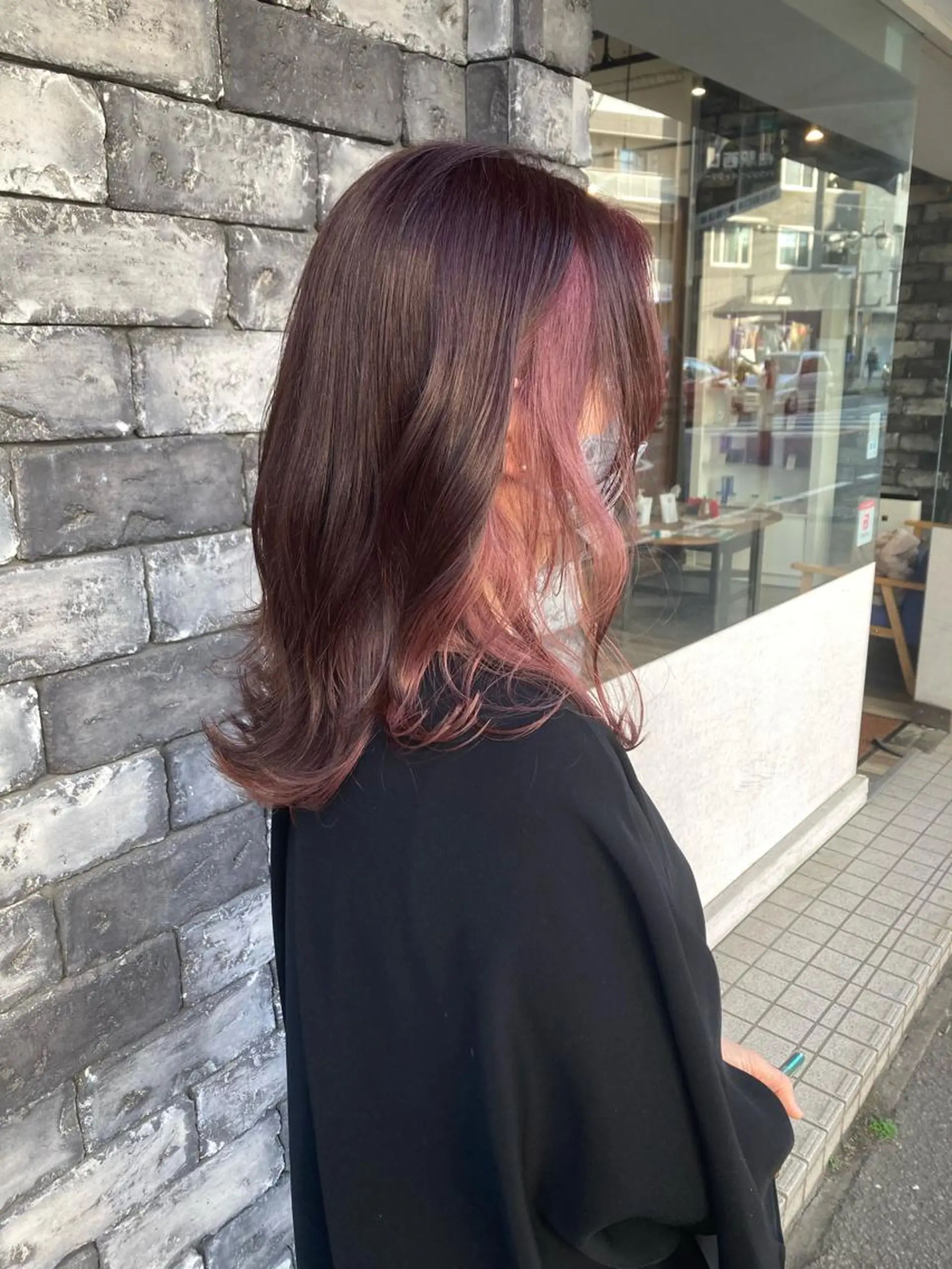 セミロング カラー カット トリートメント ヘアセット ✂️似合わせの魔術師 石田一樹✂️のヘアスタイル