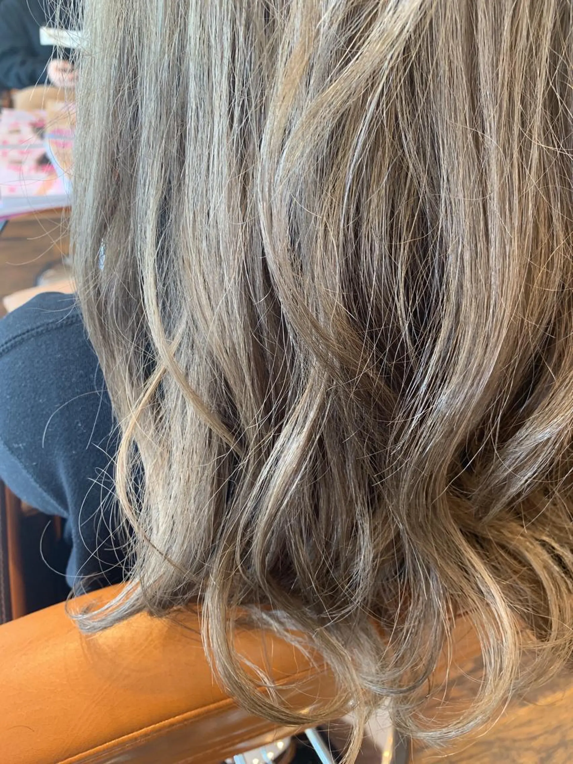 セミロング カラー ベージュカラー メンズ特化 友和のヘアスタイル