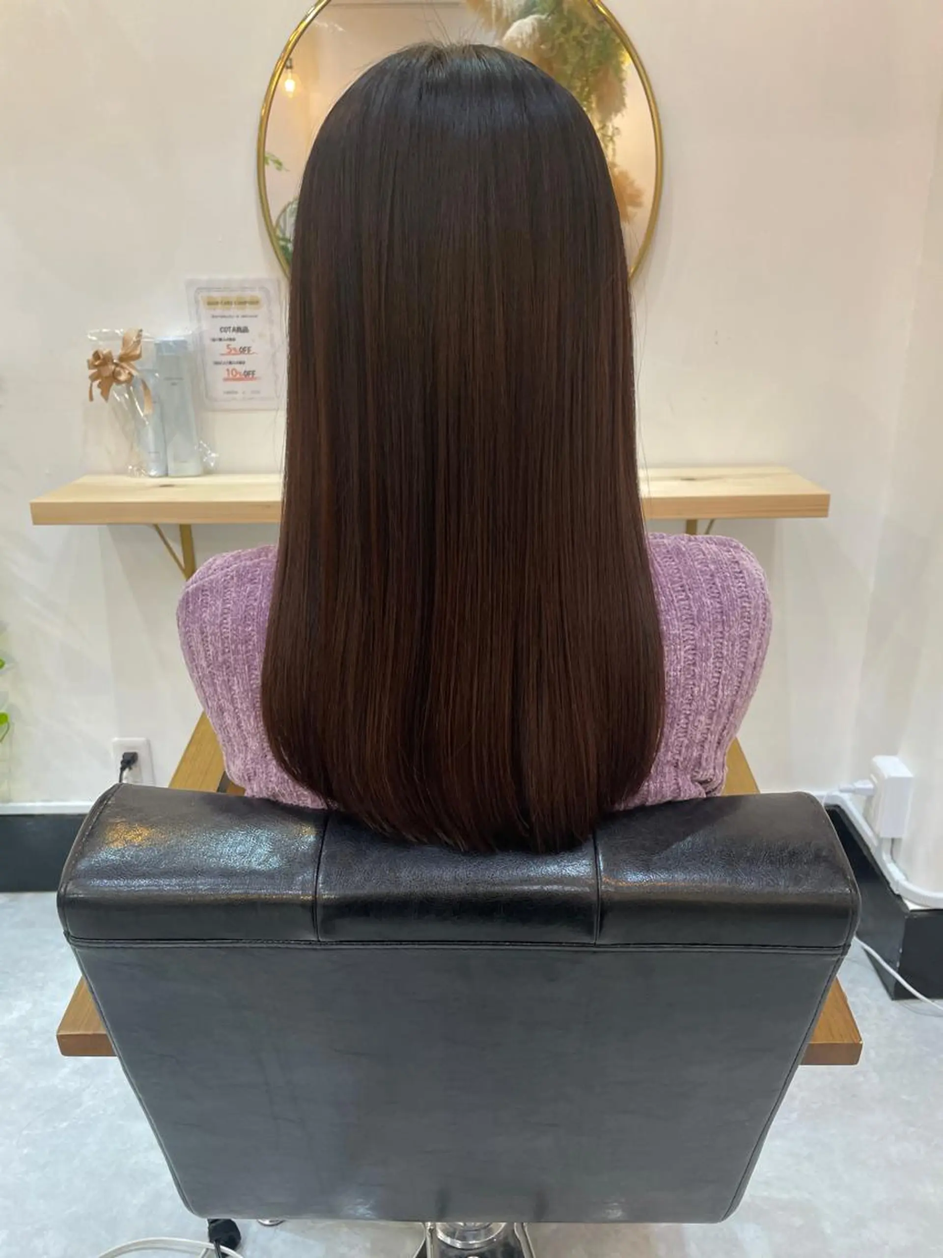 ロング トリートメント CARICIA 白木 由里加のヘアスタイル
