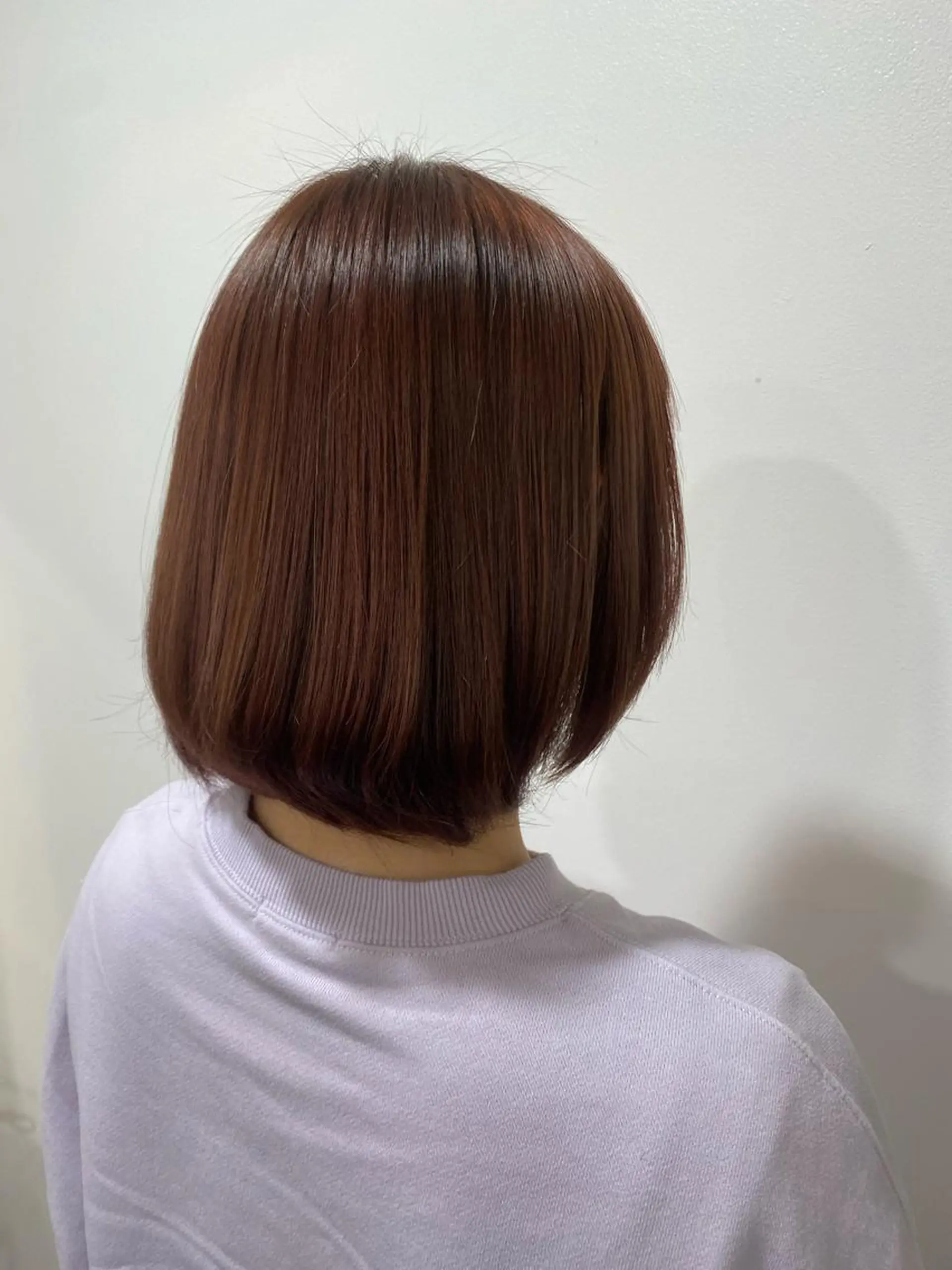 ミディアム カラー ベージュカラー ピンクカラー ピンクベージュ CIEN white所属・パーマモデル募集中 渥美翔人のヘアスタイル